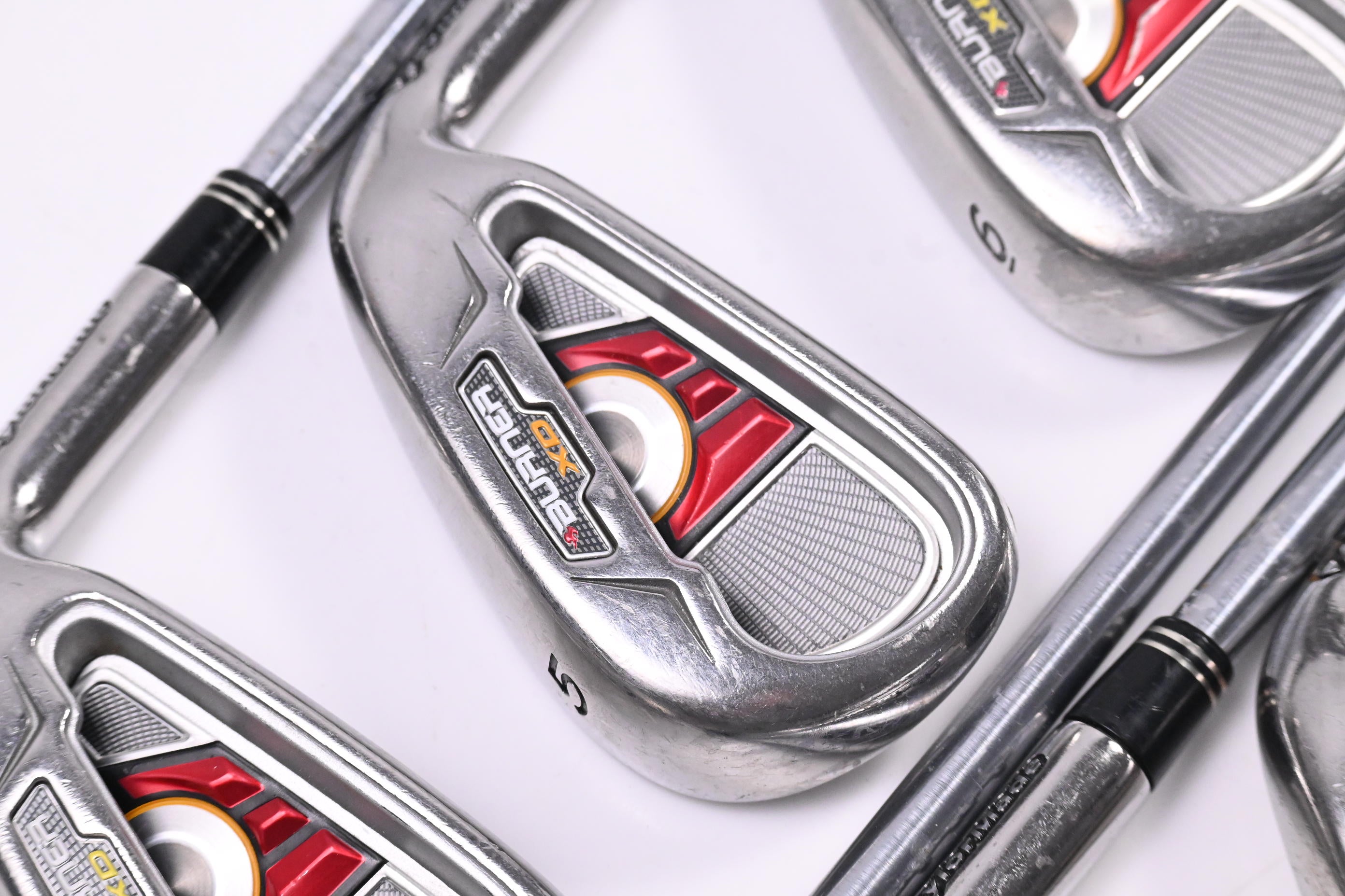 Taylormade Burner XD Irons / 4-PW / Regular Flex Taylormade Reax 90 Shafts