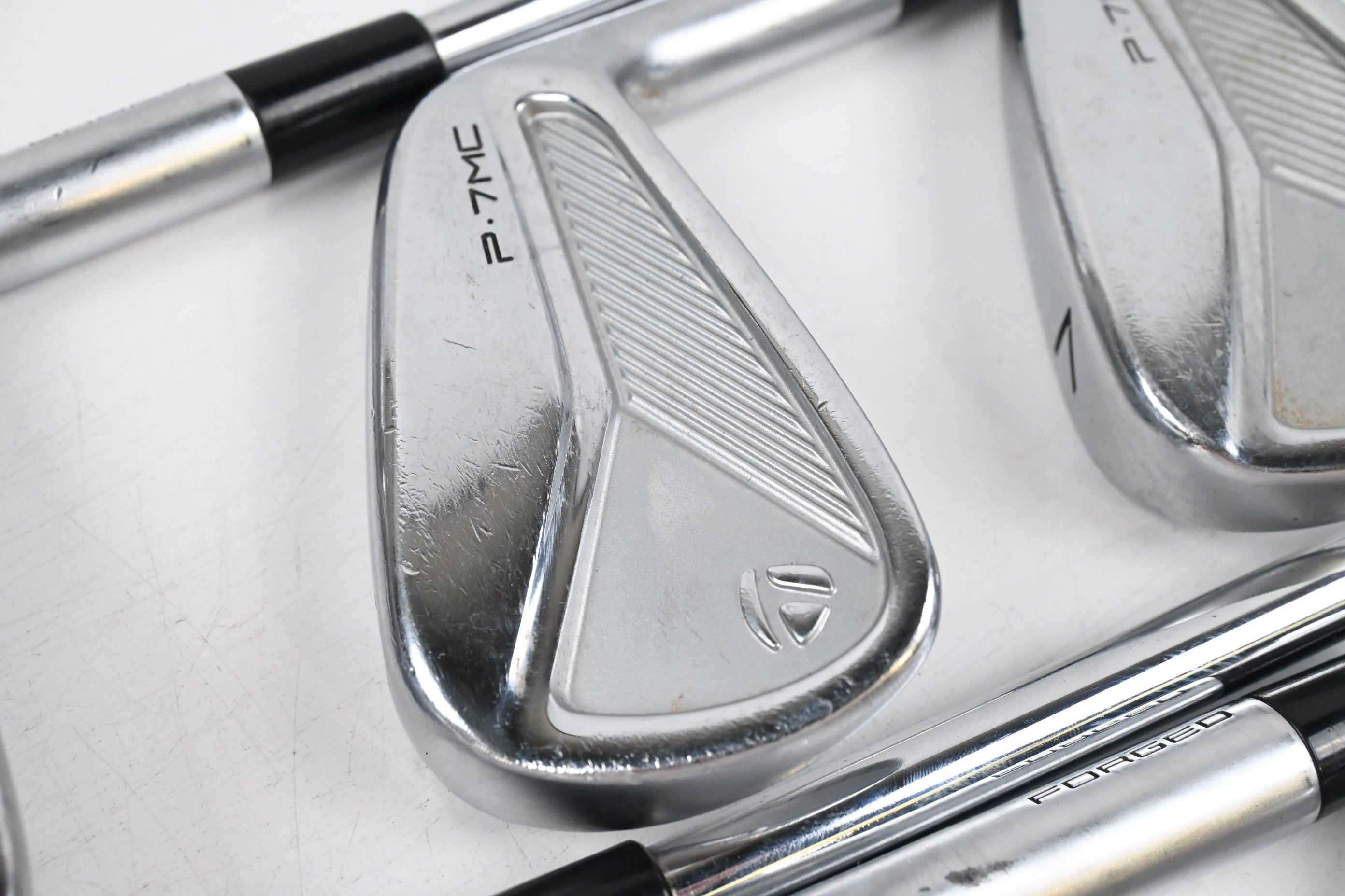 Taylormade P7MC 2023 Irons / 5-PW / Stiff Flex KBS Tour Shafts