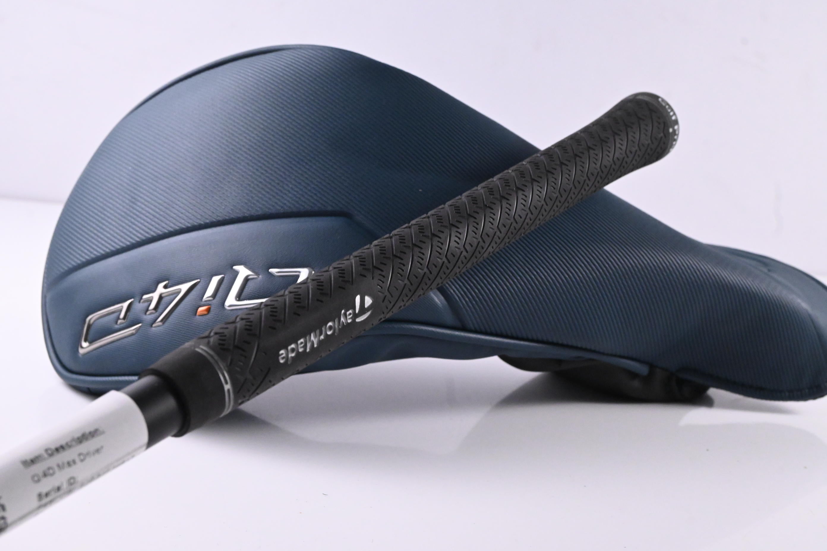 Taylormade Qi4D Max Driver / 10.5 Degree / Regular Flex Reax Blue 50 Shaft