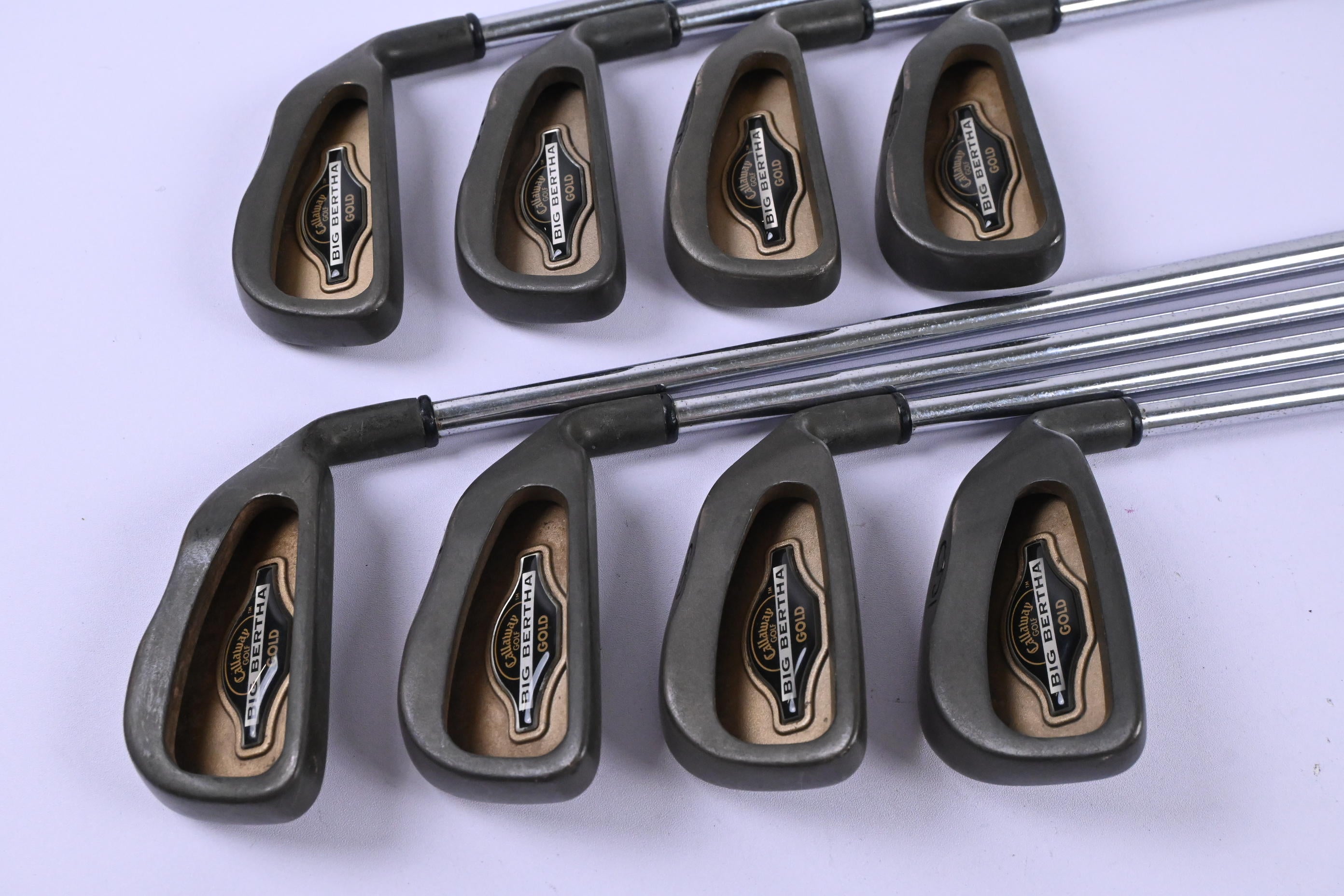 Callaway Big Bertha Gold Irons / 2-9i / Stiff Flex Precision Rifle Shafts