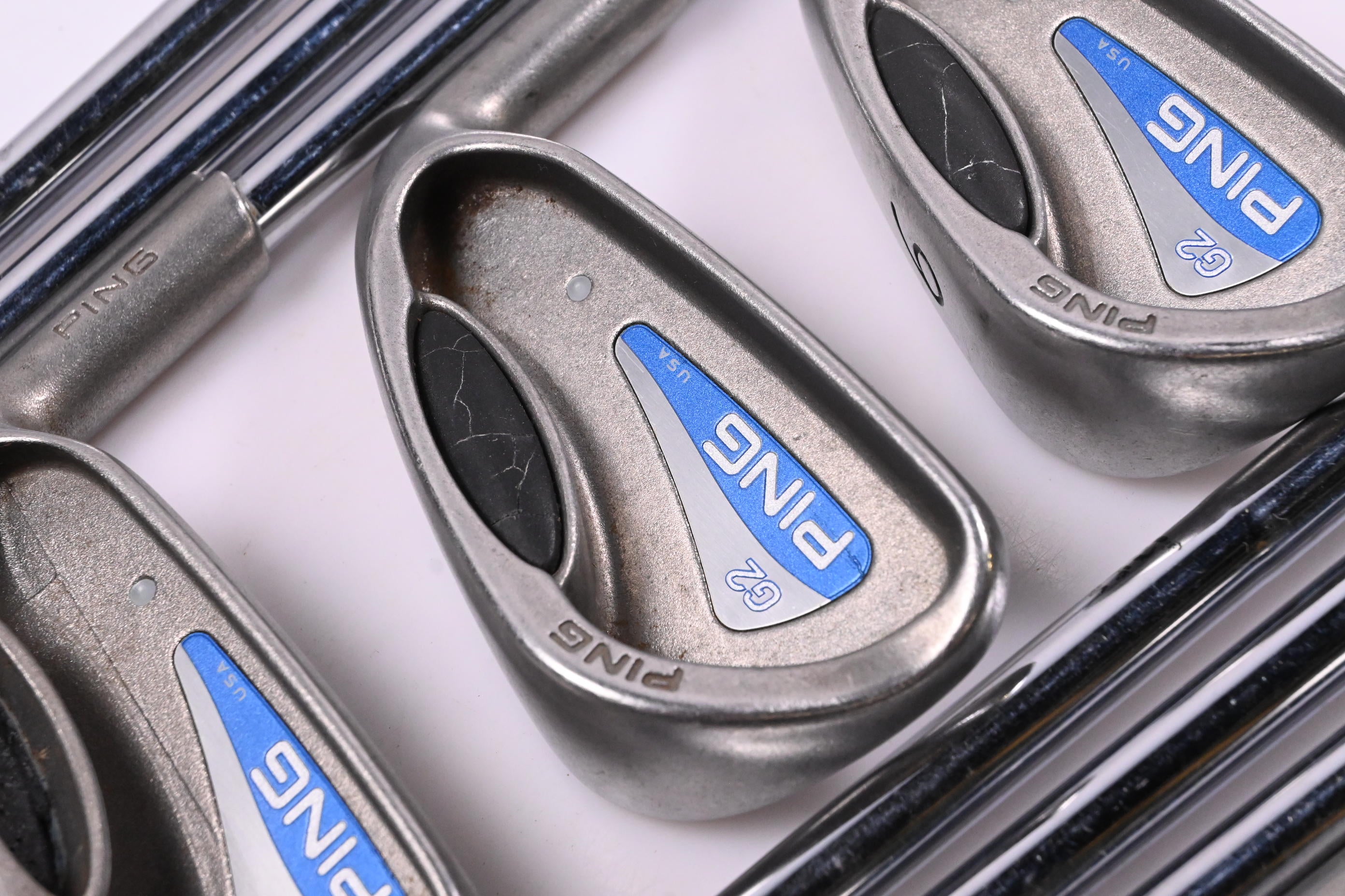 Ping G2 Irons / 2-PW+SW / Silver Dot / Regular Flex True Temper Ping Steel Shafts