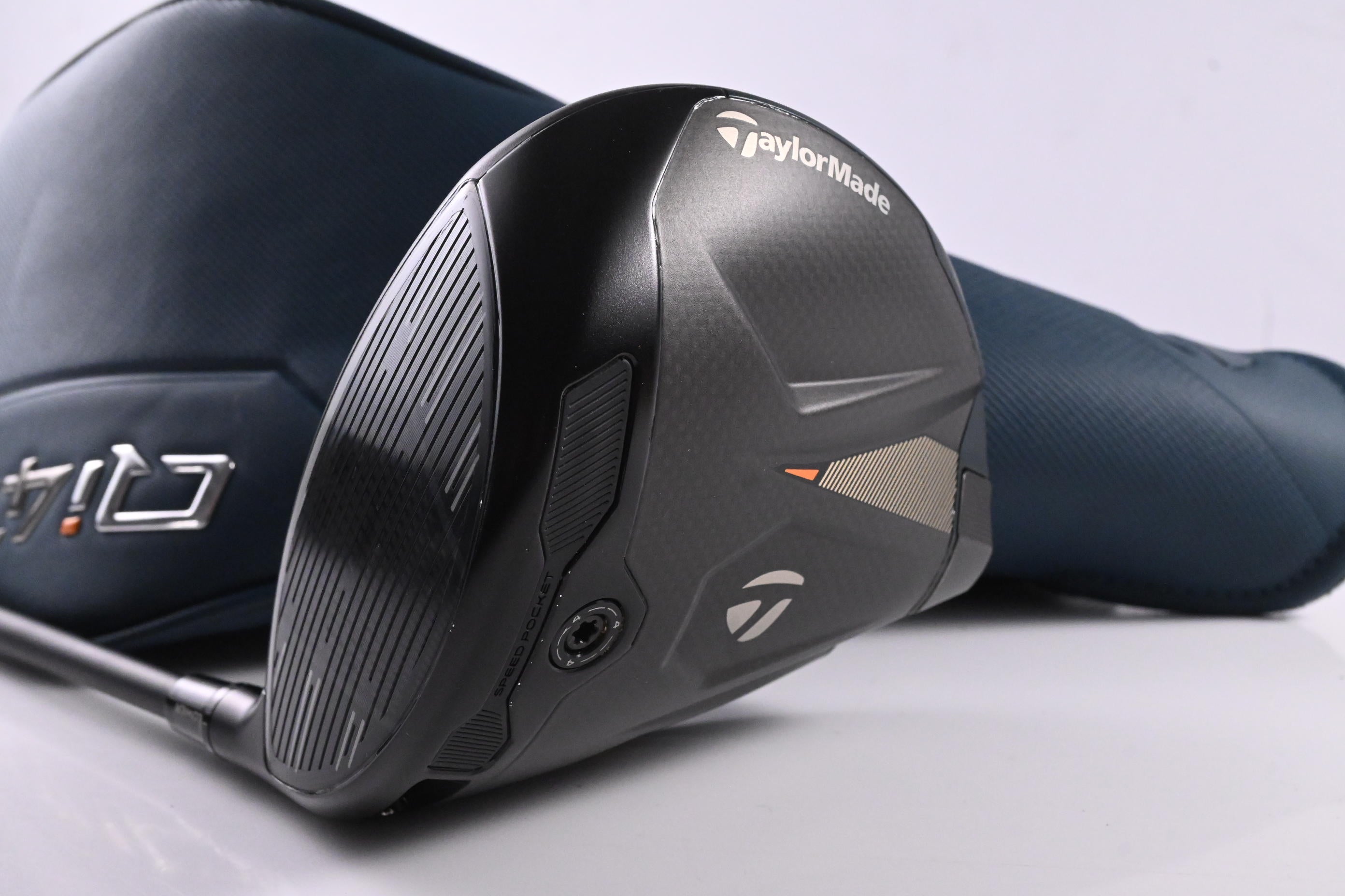 Left Hand Taylormade Qi4D Max Driver / 9 Degree / Stiff Flex Reax Blue 60 Shaft