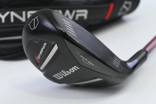Wilson DYNAPWR 2025 #4 Hybrid / 22 Degree / Regular Flex Denali Red 70