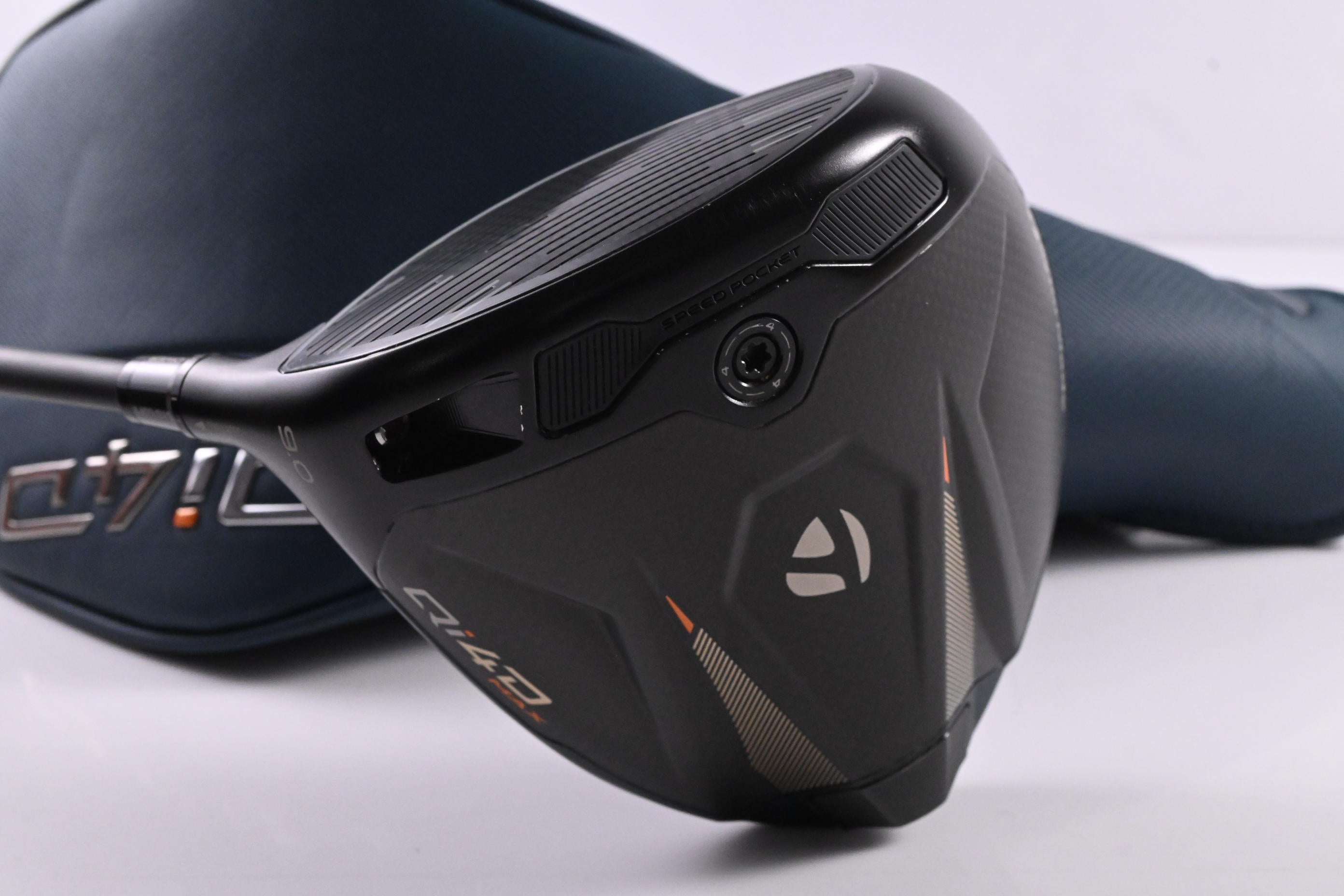Left Hand Taylormade Qi4D Max Driver / 9 Degree / Stiff Flex Reax Blue 60 Shaft