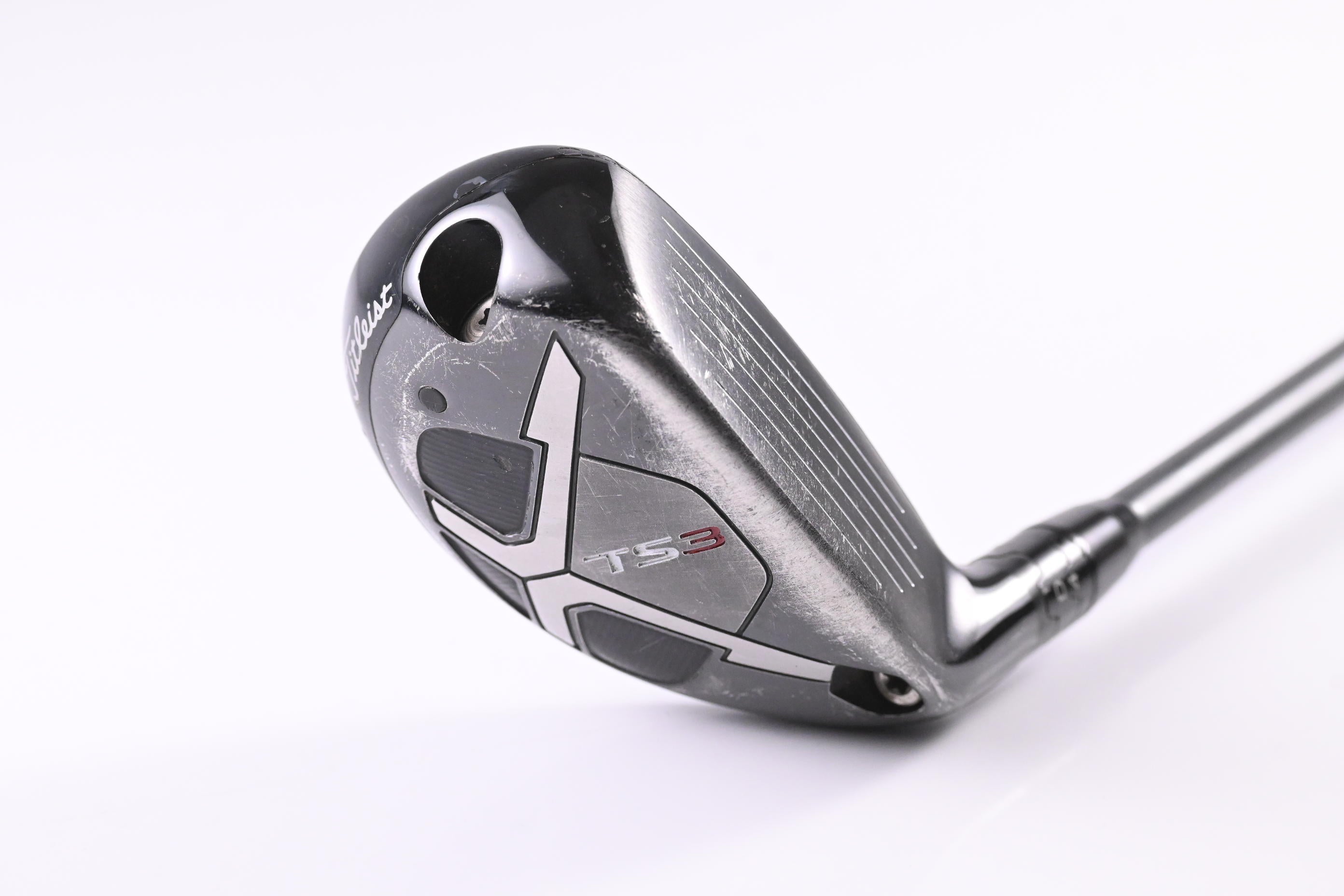 Titleist TS3 #3 Hybrid / 19 Degree / Stiff Flex HZRDUS Smoke Black 80 Shaft