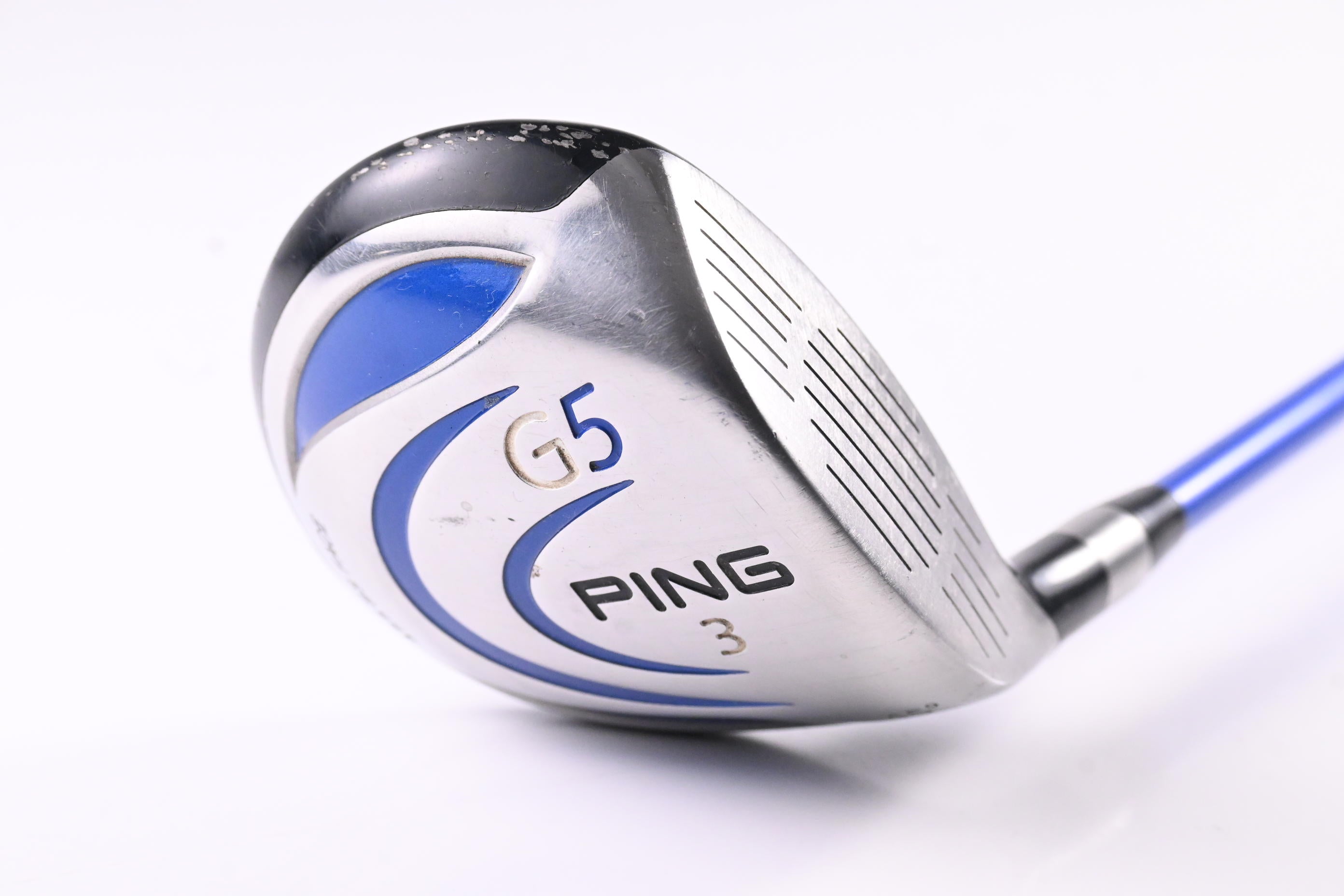 Ping G5 #3 Wood / 15 Degree / Regular Flex Grafalloy Blue 75 Shaft
