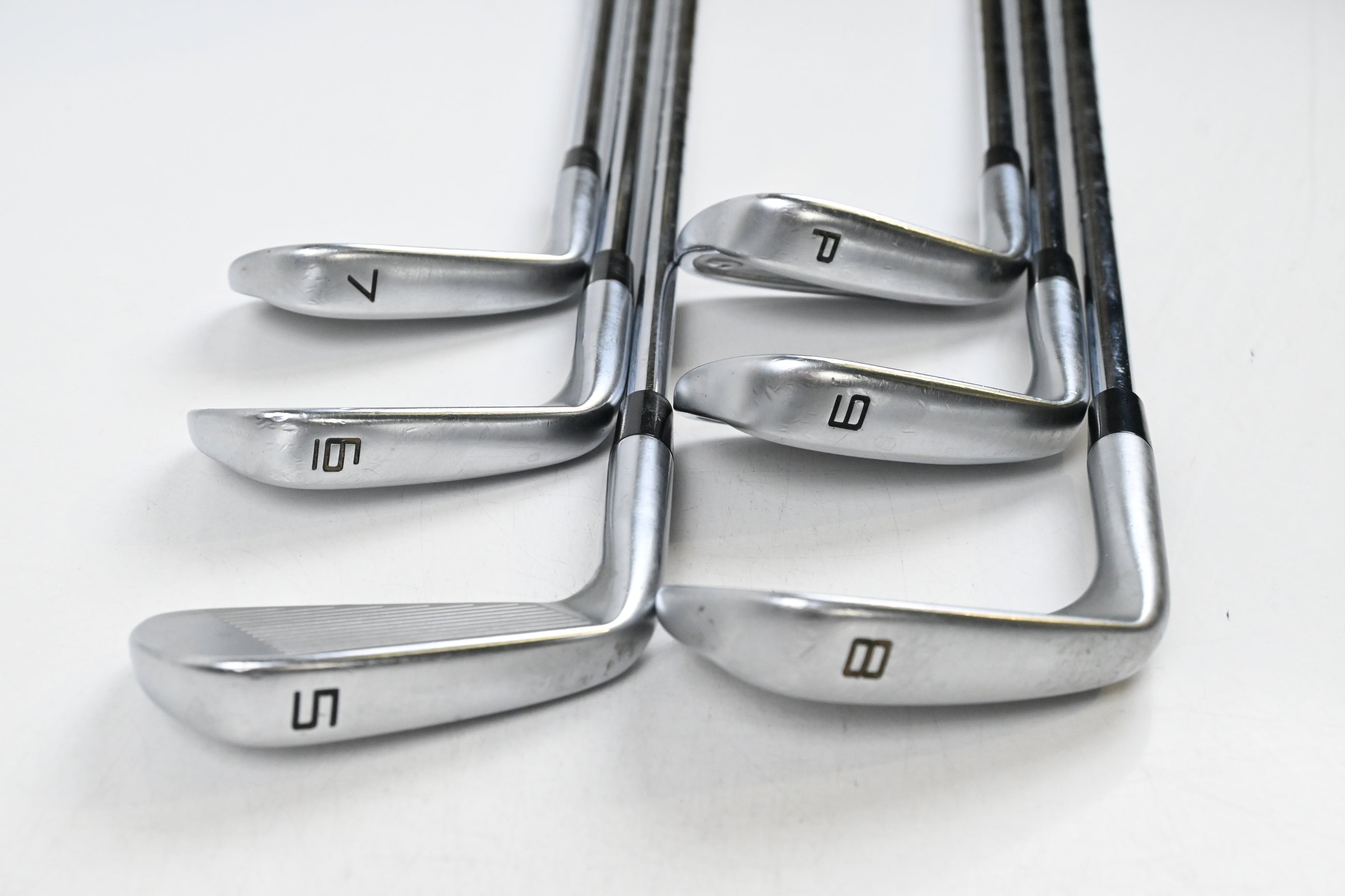 Taylormade P7MC 2023 Irons / 5-PW / Stiff Flex KBS Tour Shafts