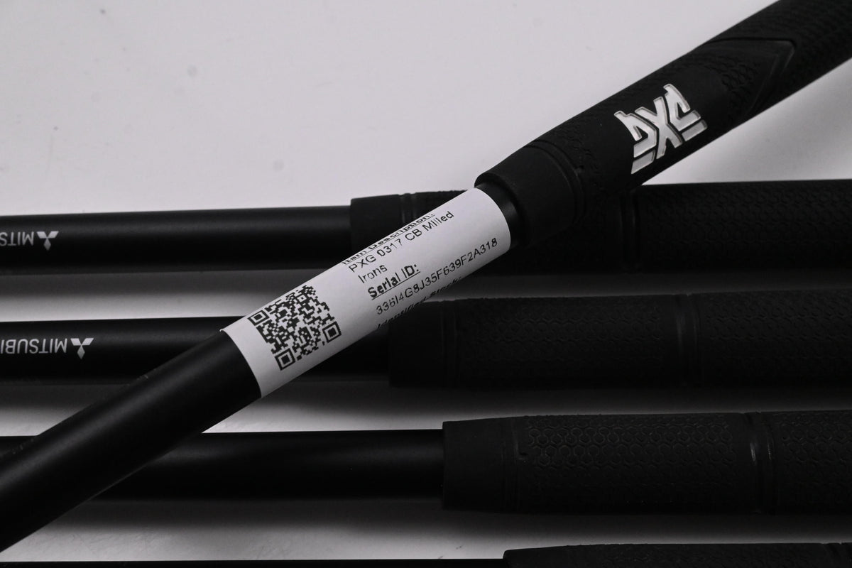 PXG 0317 CB Milled Irons / 4-PW / Regular Flex MMT 70 Shafts