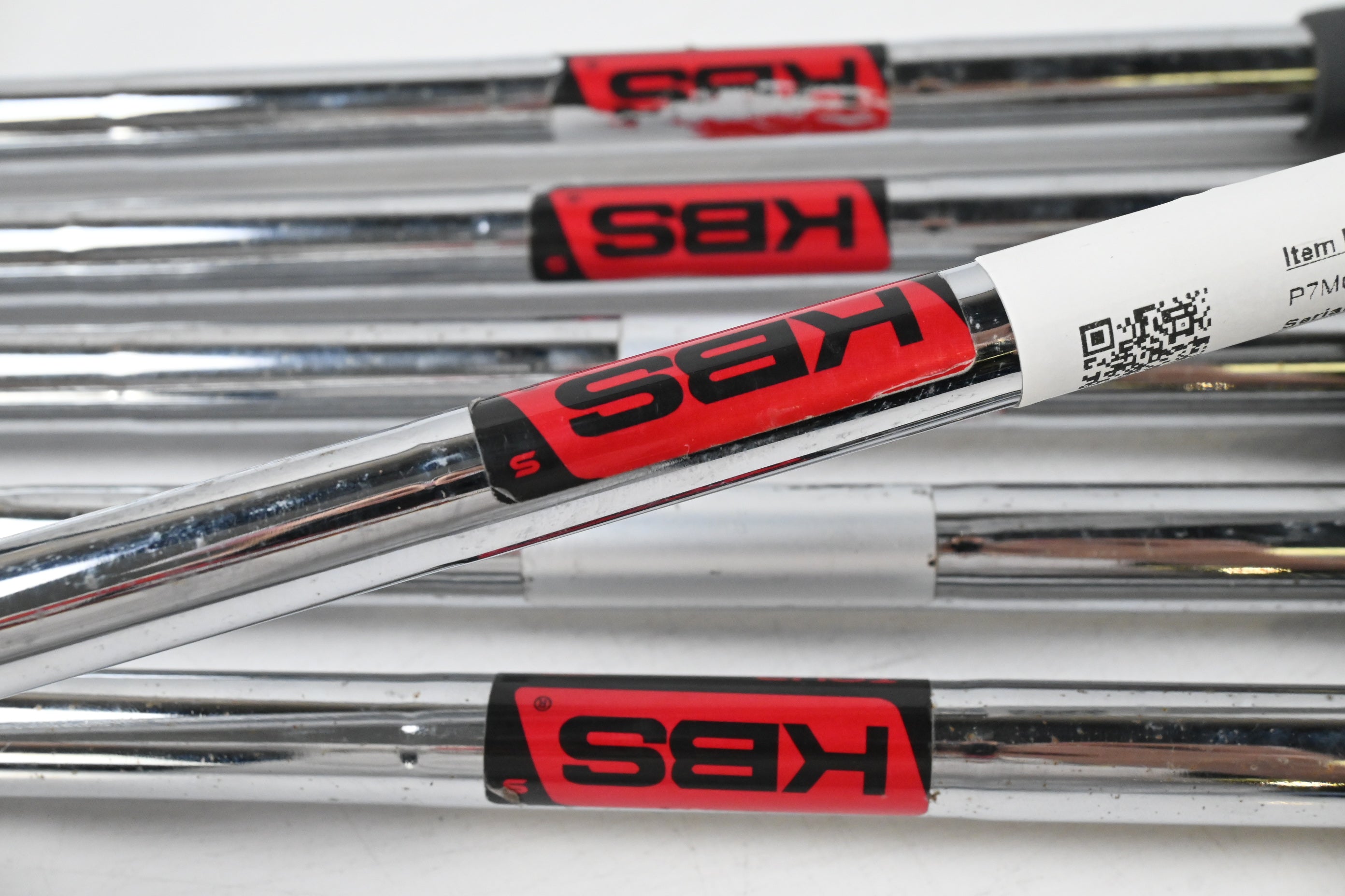 Taylormade P7MC 2023 Irons / 5-PW / Stiff Flex KBS Tour Shafts
