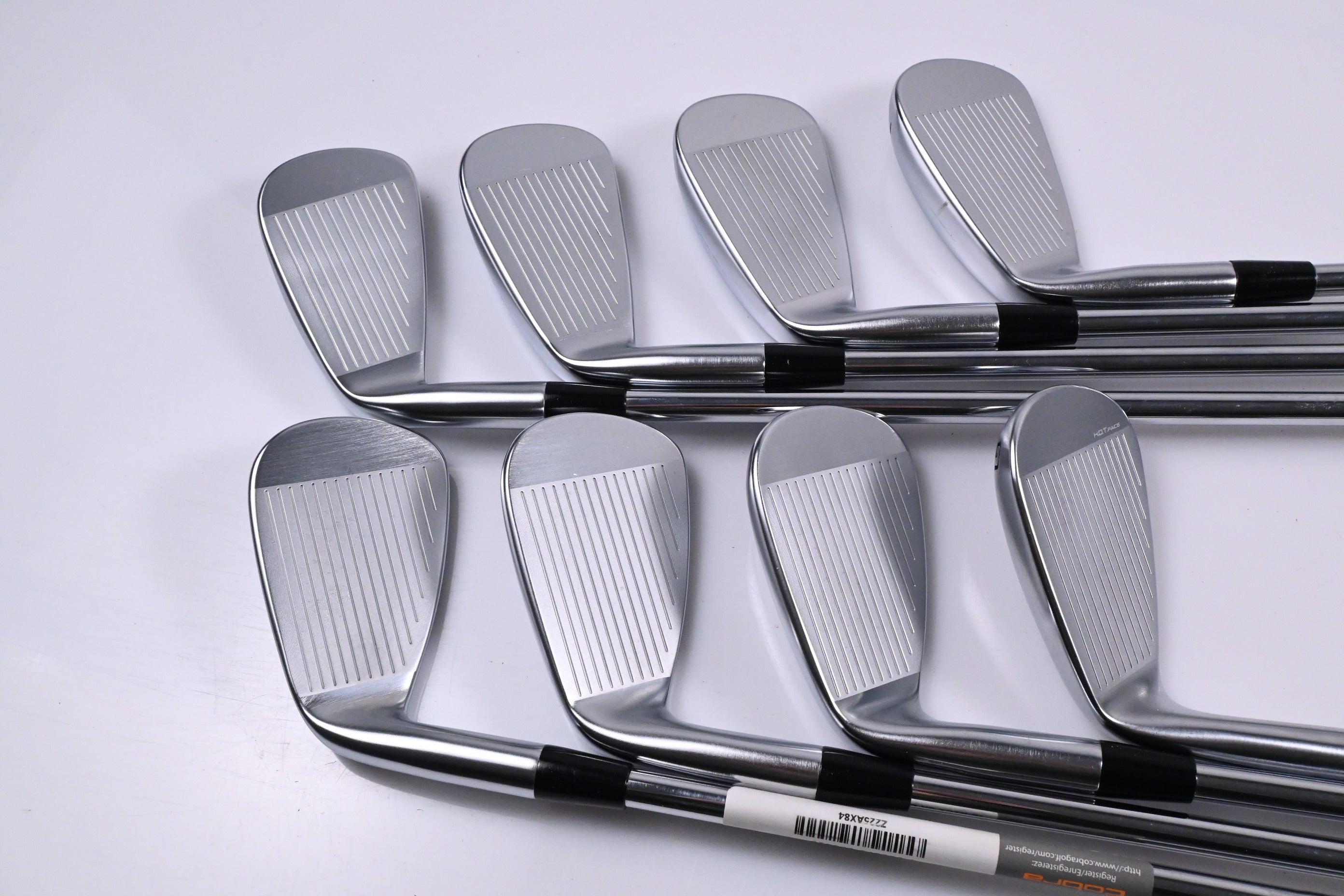 Cobra Forged Tec X 2022 Irons / 4-PW+GW / Regular Flex KBS Tour Lite Shafts