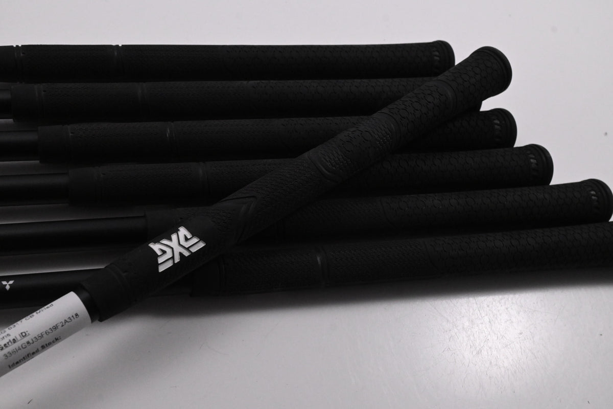PXG 0317 CB Milled Irons / 4-PW / Regular Flex MMT 70 Shafts