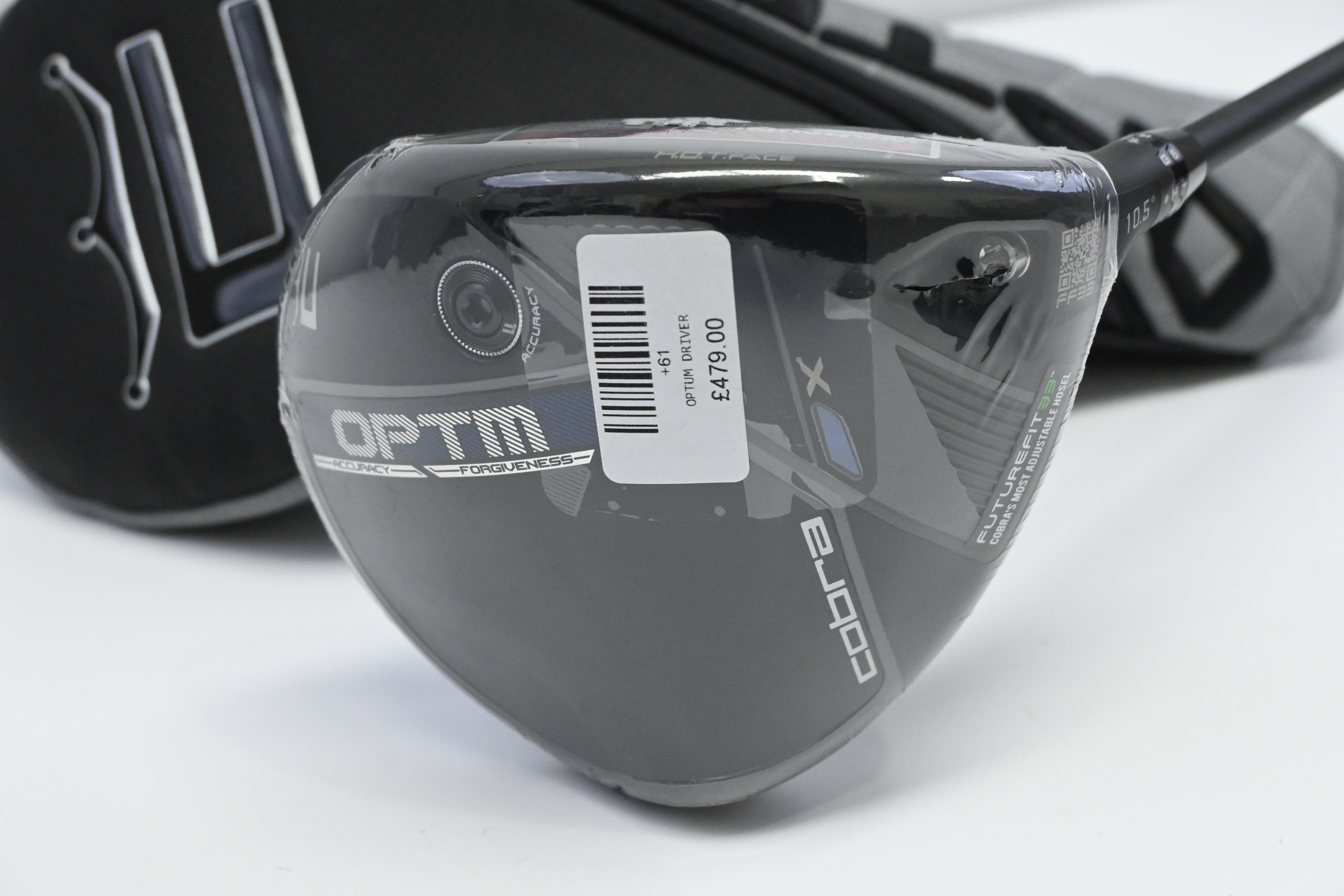 Cobra OPTM X Driver / 10.5 Degree / Stiff Flex Denali Frost Black 60