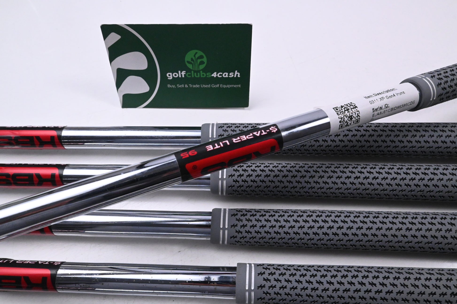 PXG 0311 XP Gen4 Irons / 4-PW+GW / Stiff Flex KBS $-Taper Lite Shafts