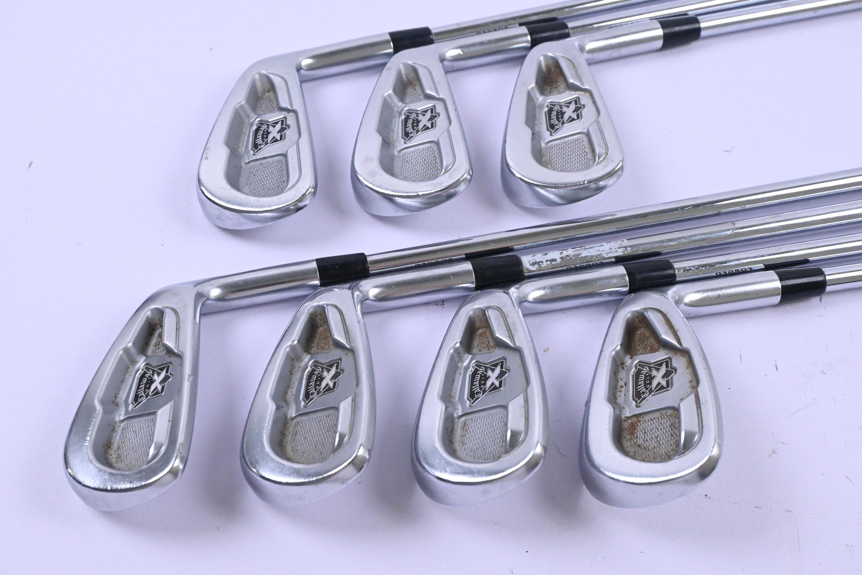 Callaway X-Forged 2009 Irons / 4-PW / Senior Flex Project X Rifle Shafts