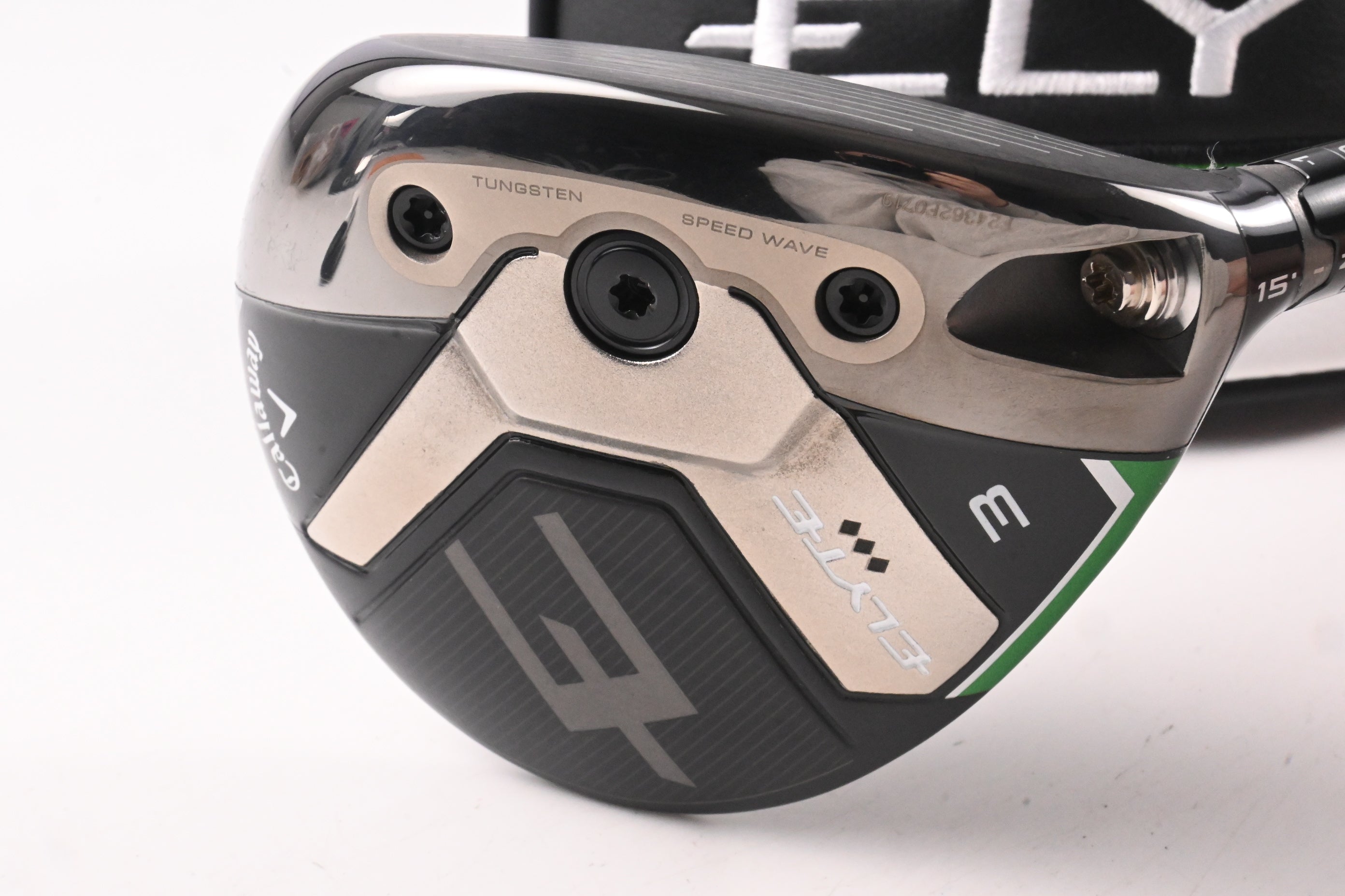 Callaway Elyte Triple Diamond #3 Wood / 15 Degree / X-Flex Denali Charcoal 70