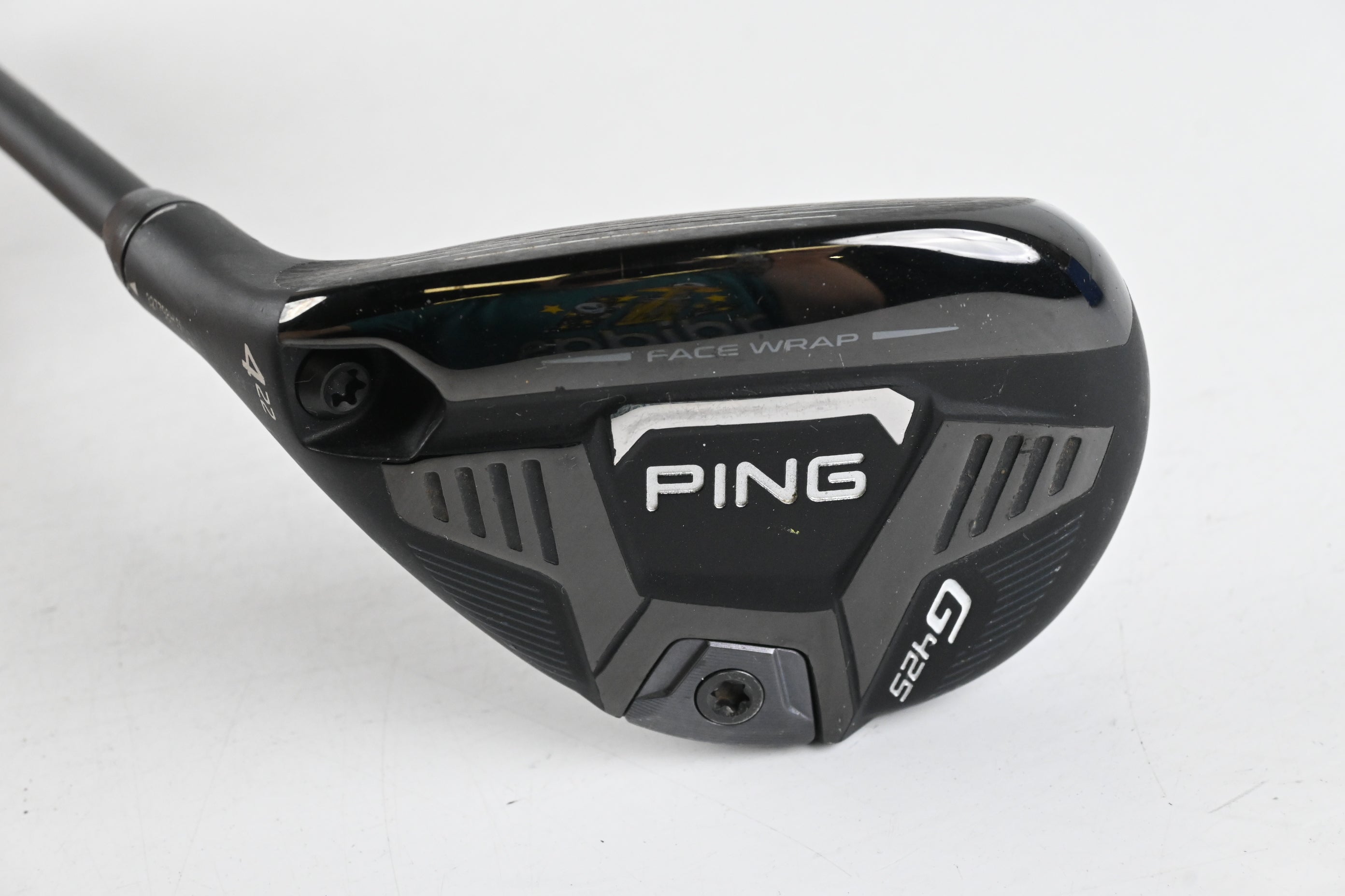 Left Hand Ping G425 #4 Hybrid / 22 Degree / Senior Flex Ping Alta CB Black 70