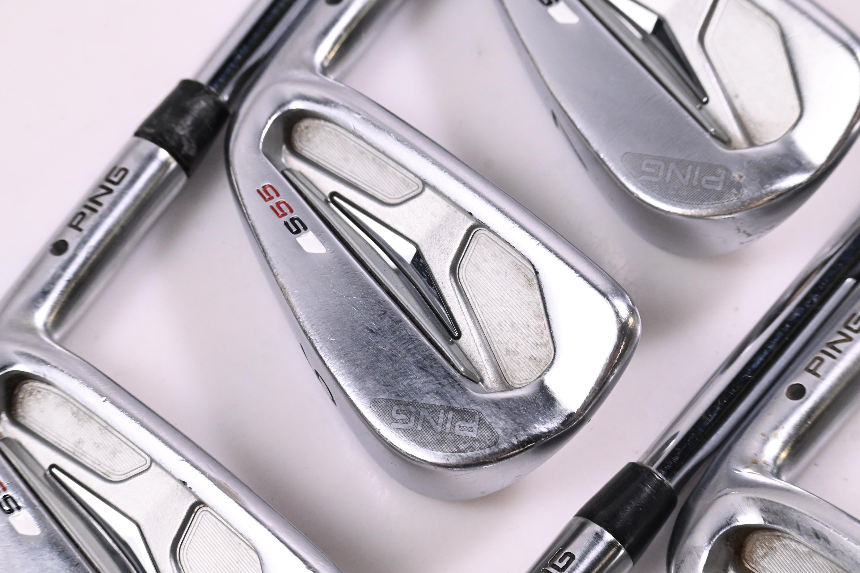 Ping S55 Irons / 5-PW / Black Dot / Regular Flex Ping CFS Shafts