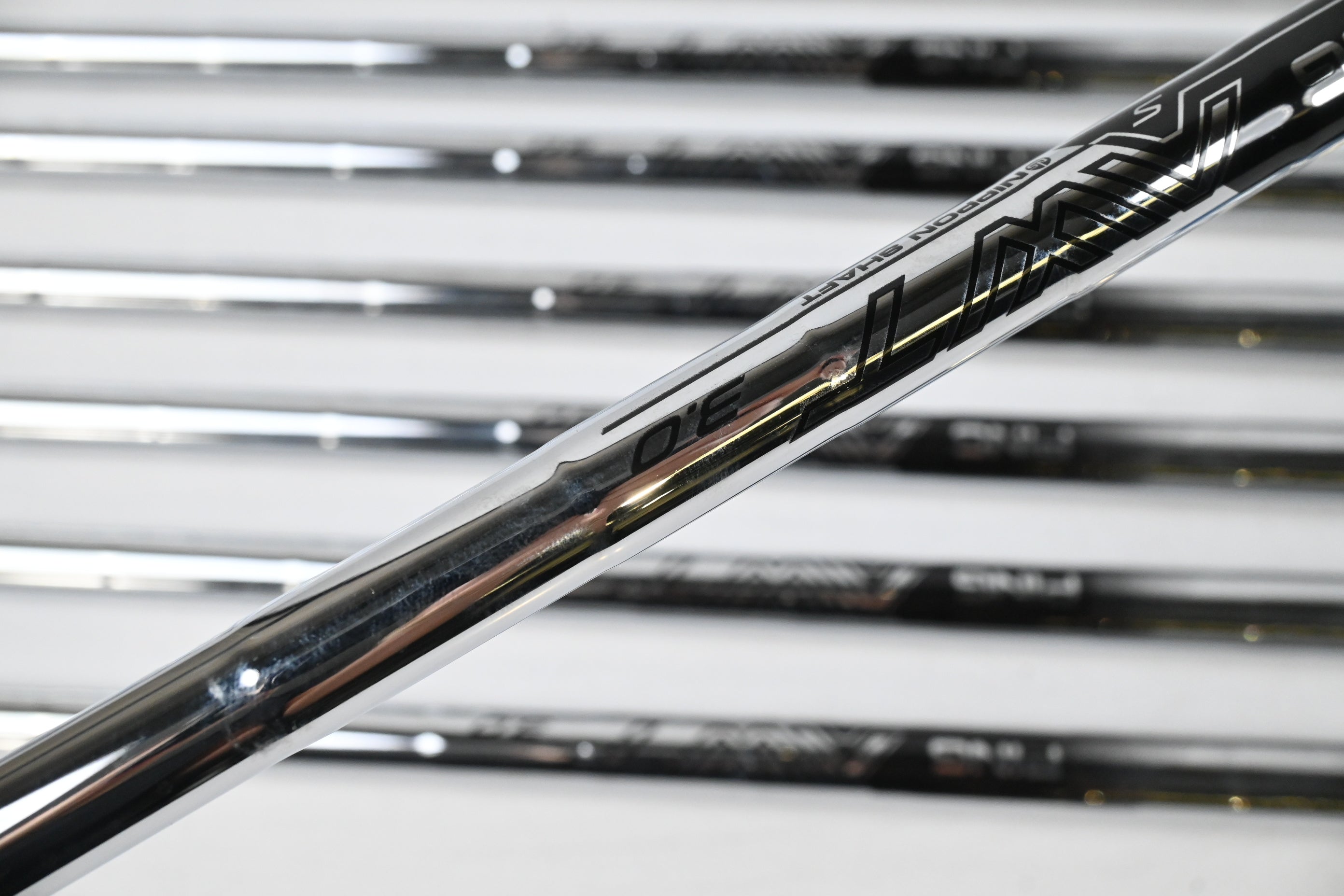 Ping G440 Irons / 4-PW+GW / Blue Dot / Stiff Flex Ping AWT 3.0 Shafts