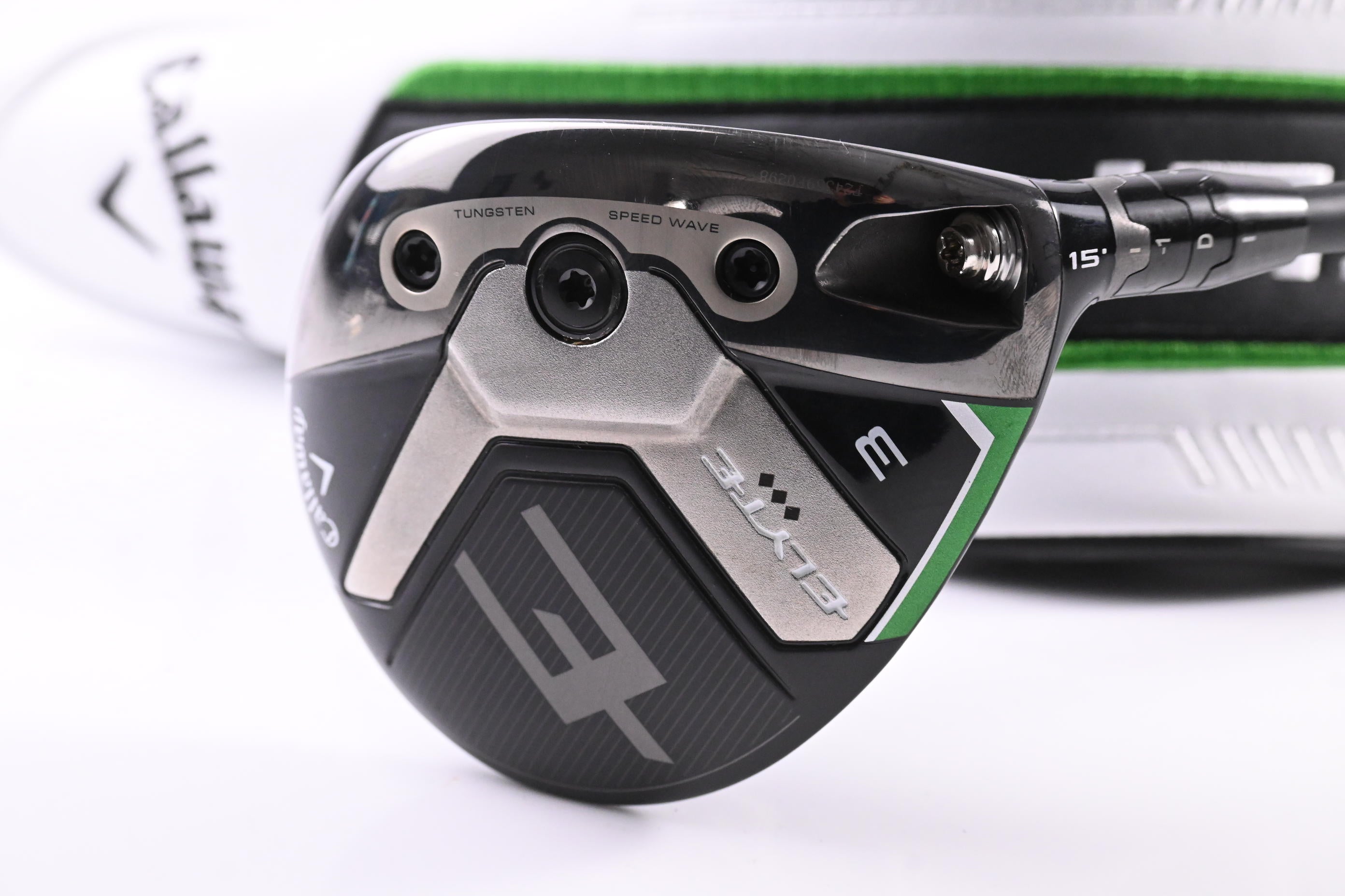 Callaway Elyte Triple Diamond #3 Wood / 15 Degree/ Stiff Flex Tensei 1K Black 75