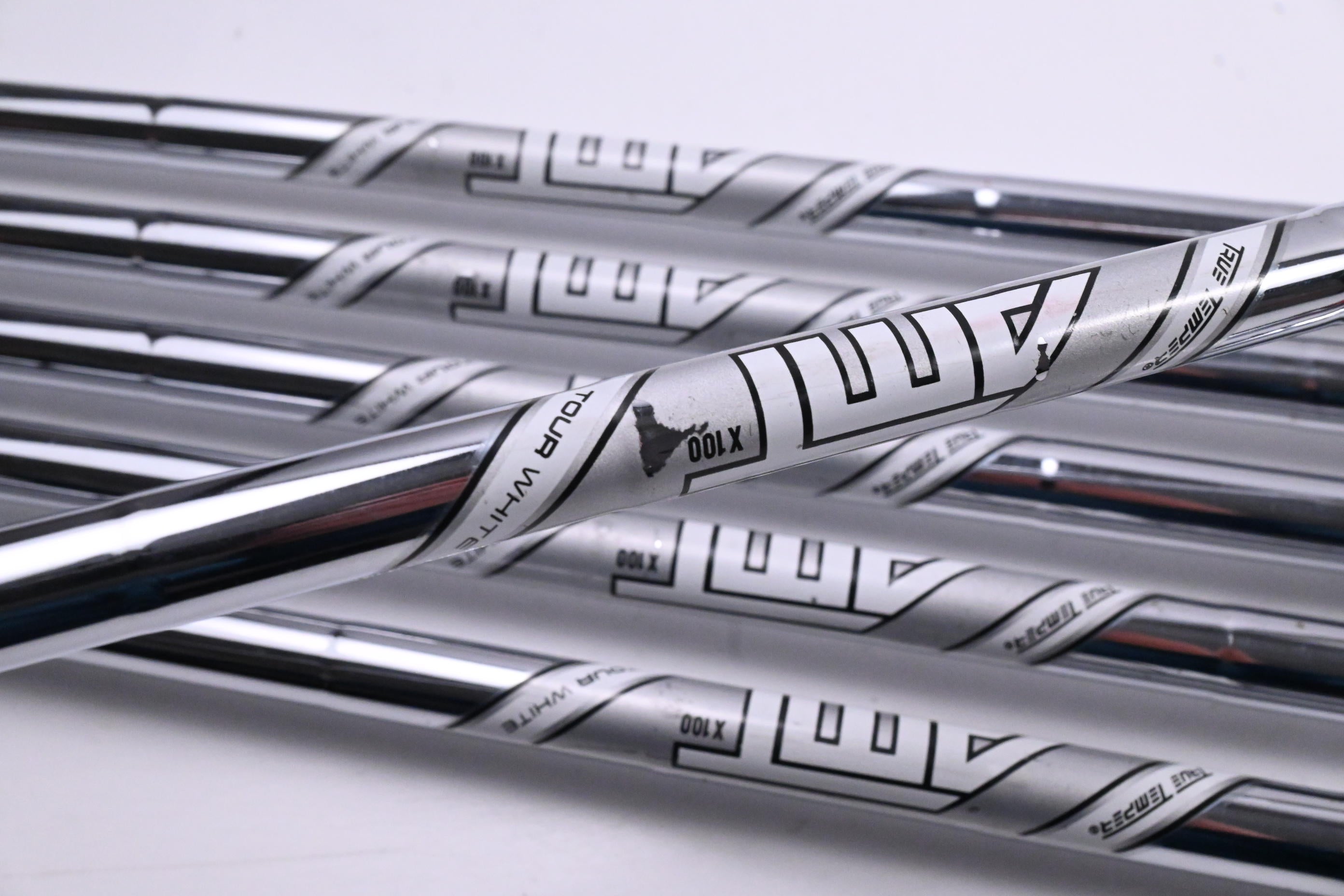 Titleist T100 2021 Irons / 4-9i / X-Flex AMT Tour White X100 Shafts