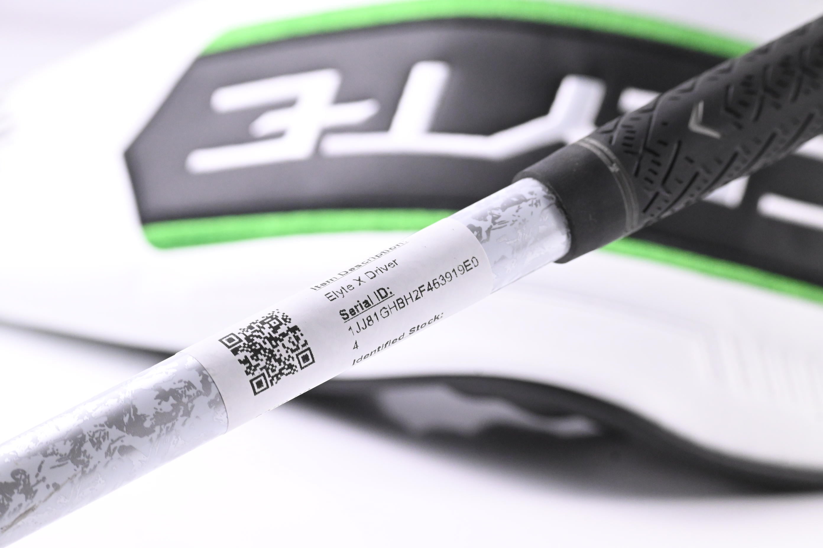Callaway Elyte X Driver / 12 Degree / Stiff Flex Denali Charcoal 60 Shaft