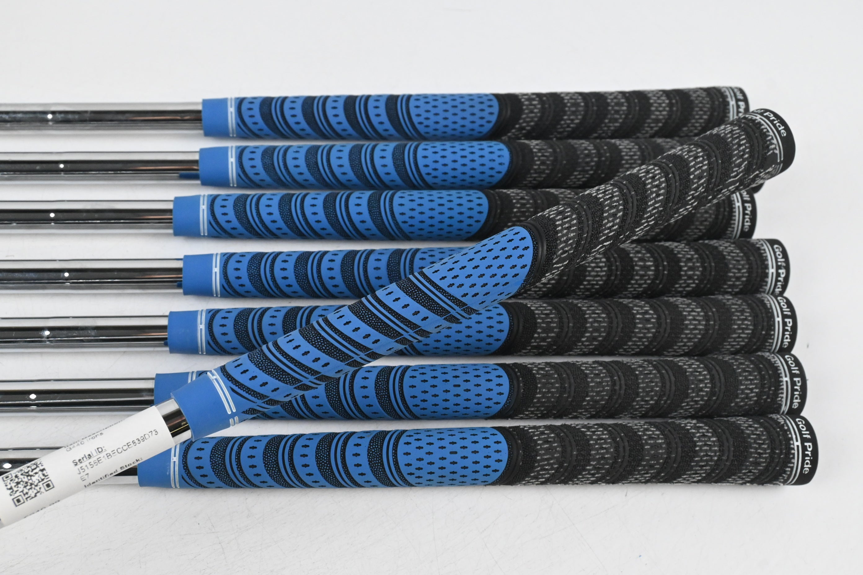 Ping G440 Irons / 4-PW+GW / Blue Dot / Stiff Flex Ping AWT 3.0 Shafts