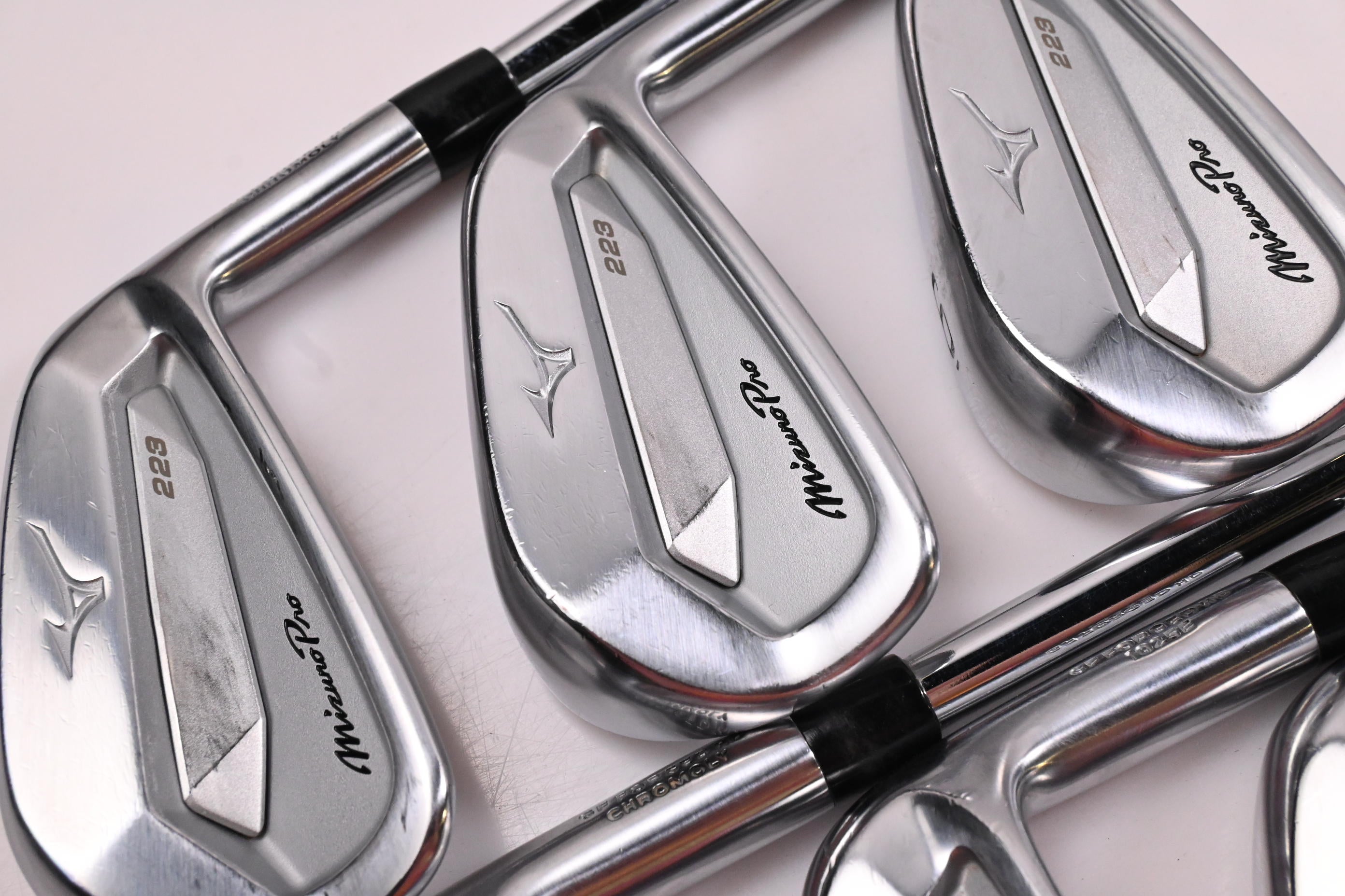 Mizuno Pro 223 Irons / 4-PW / Regular Flex  KBS Tour 110 Shafts