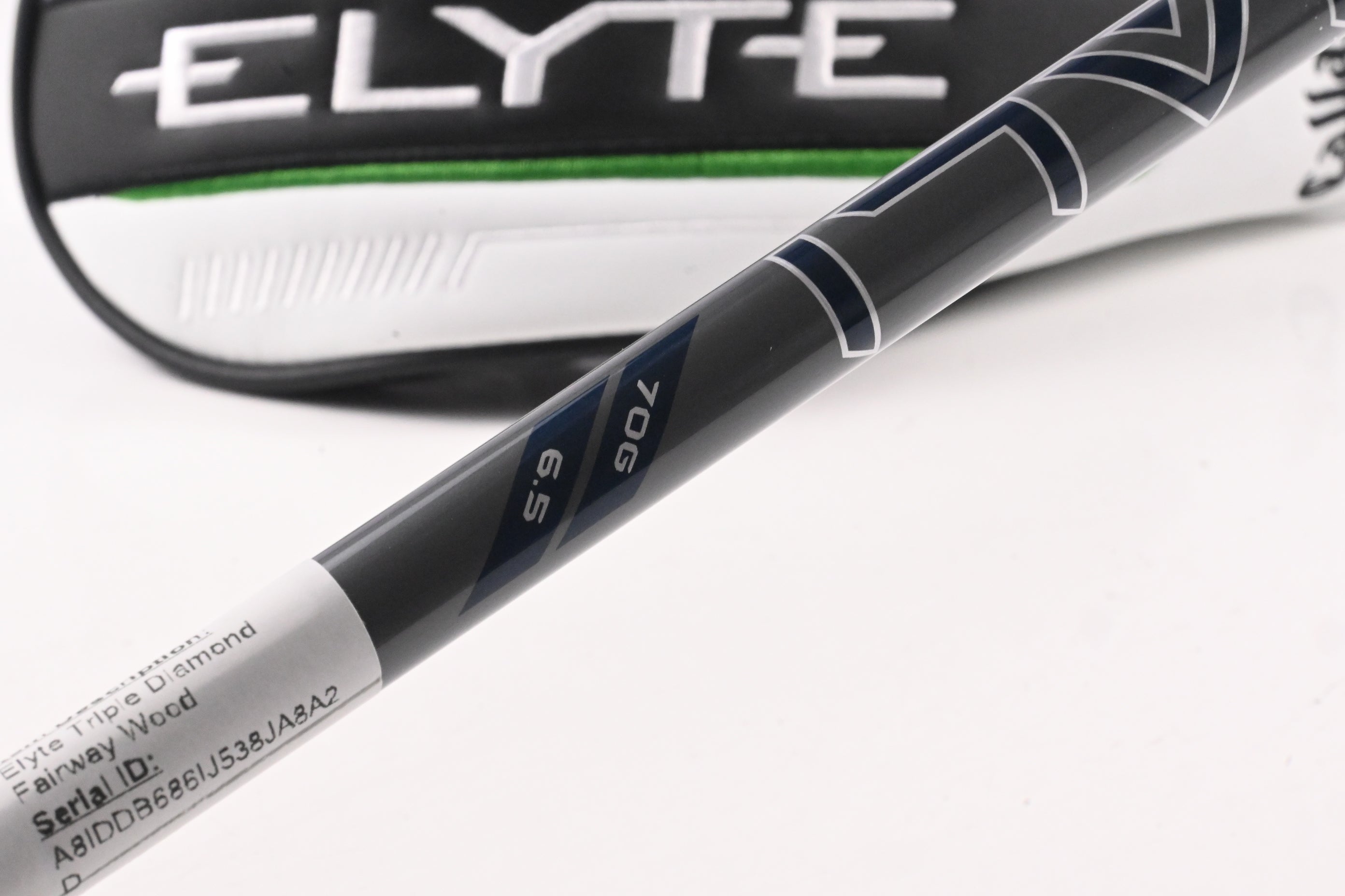 Callaway Elyte Triple Diamond #3 Wood / 15 Degree / X-Flex Denali Charcoal 70
