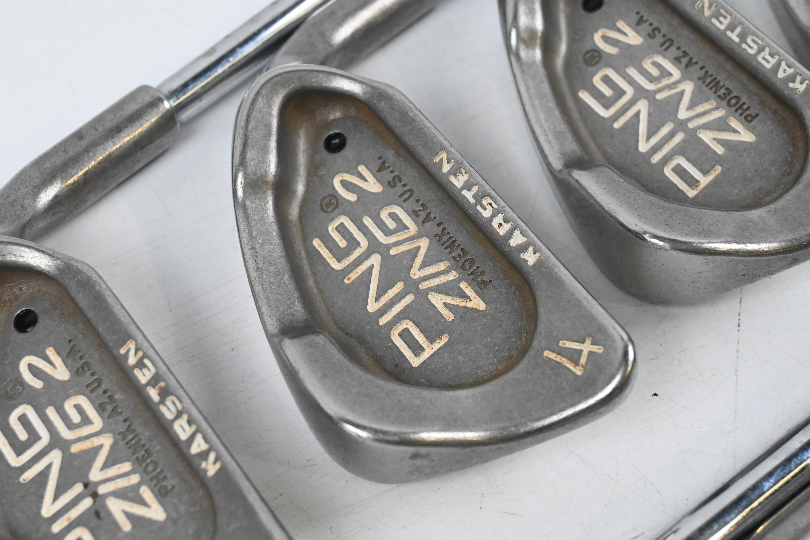 Ping Zing 2 Irons / 3-PW / Black Dot / Stiff Flex Ping JZ Shafts