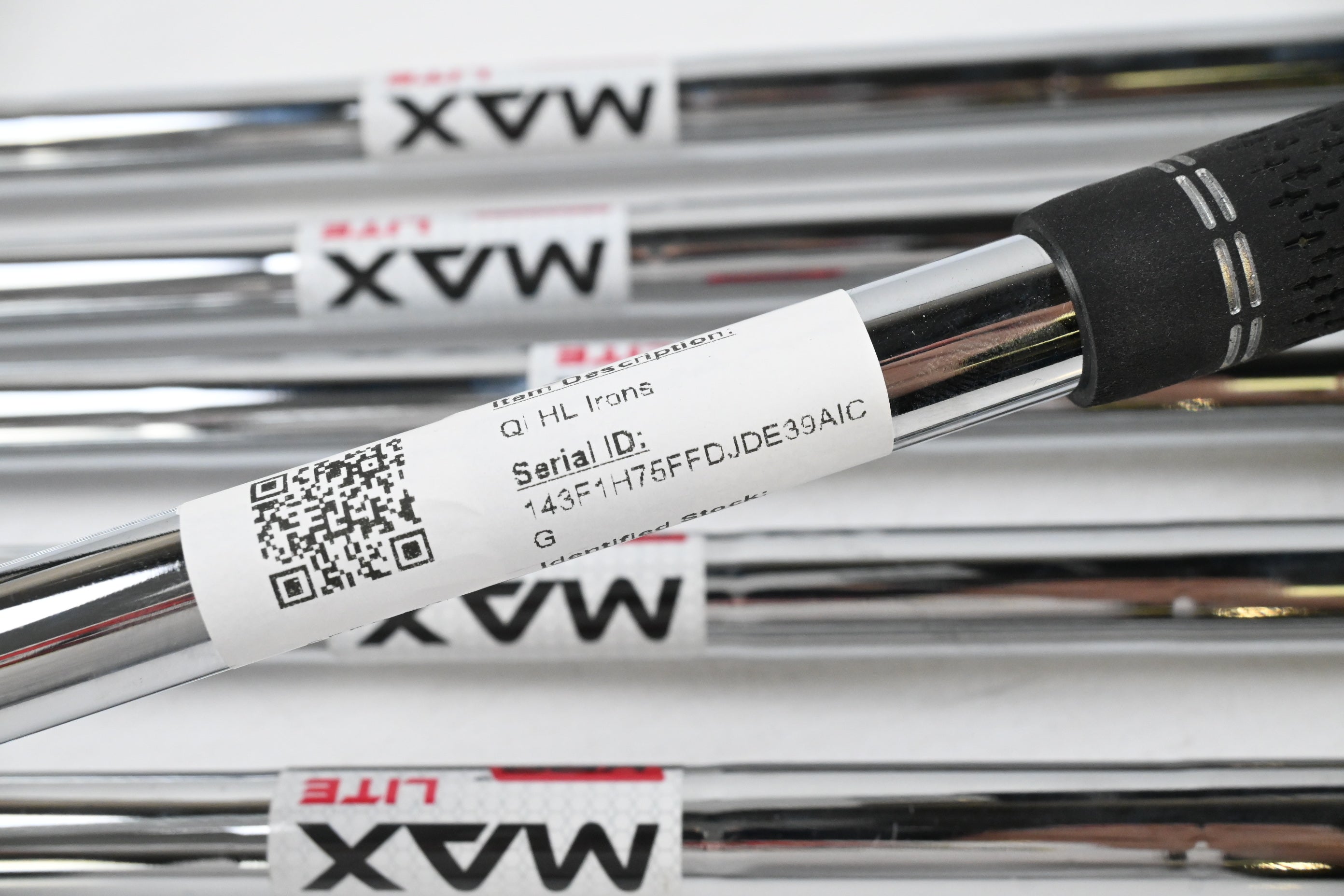 Taylormade Qi HL Irons / 5-PW / Regular Flex KBS MAX Lite Shafts