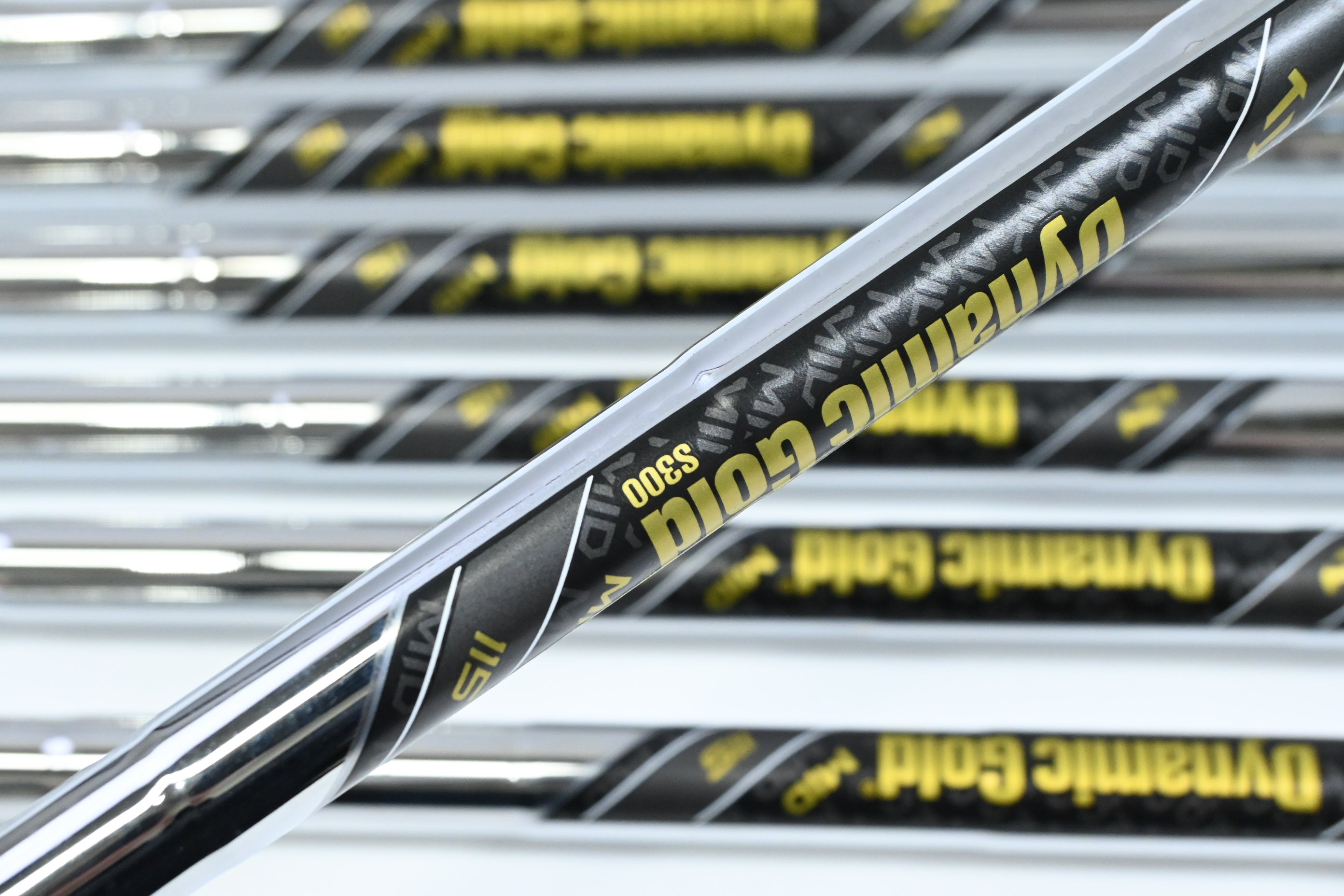 Mizuno Pro 243 Irons / 4-PW / Stiff Flex Dynamic Gold 115 S300 Shafts
