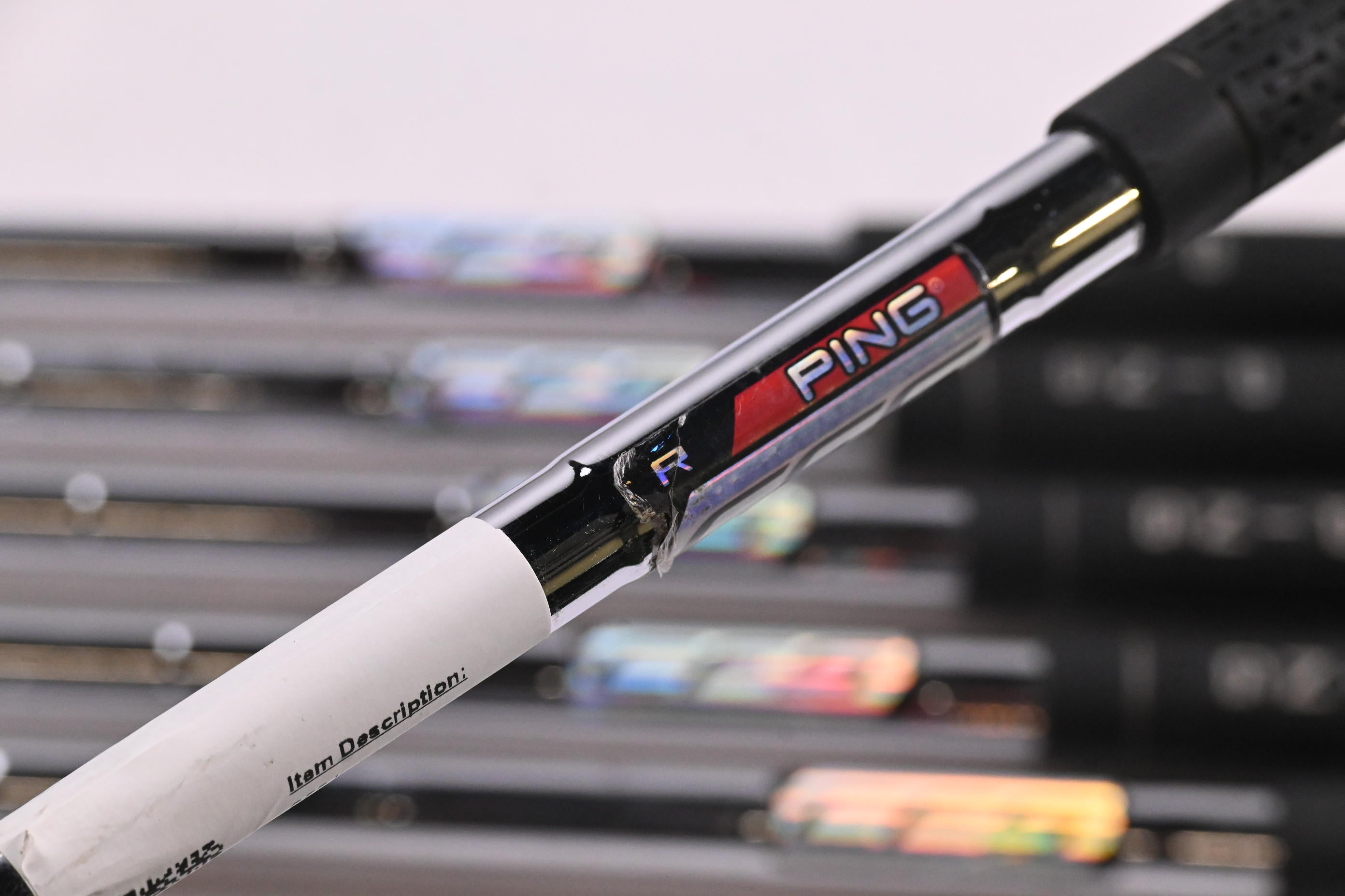Ping S55 Irons / 5-PW / Black Dot / Regular Flex Ping CFS Shafts