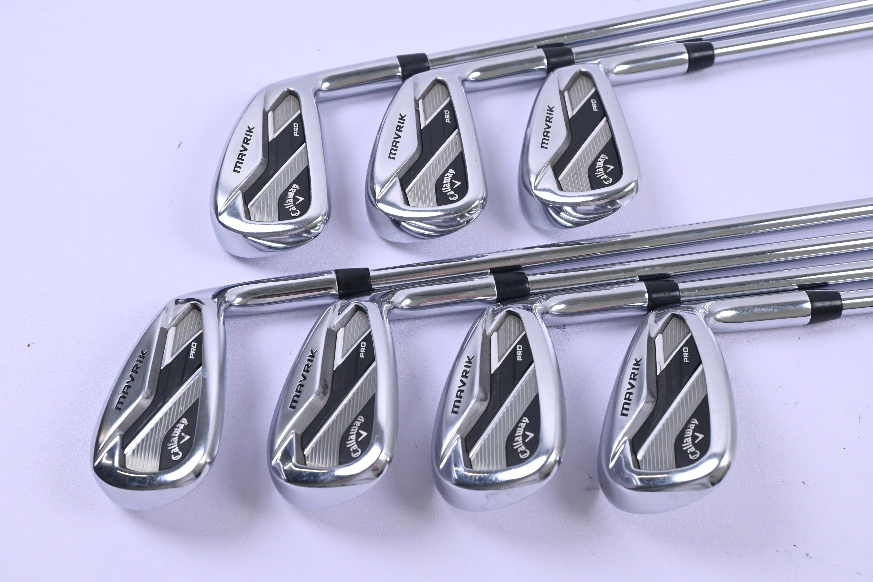 Callaway Mavrik Pro Irons / 5-PW+GW / Regular Flex Elevate 95 Shafts