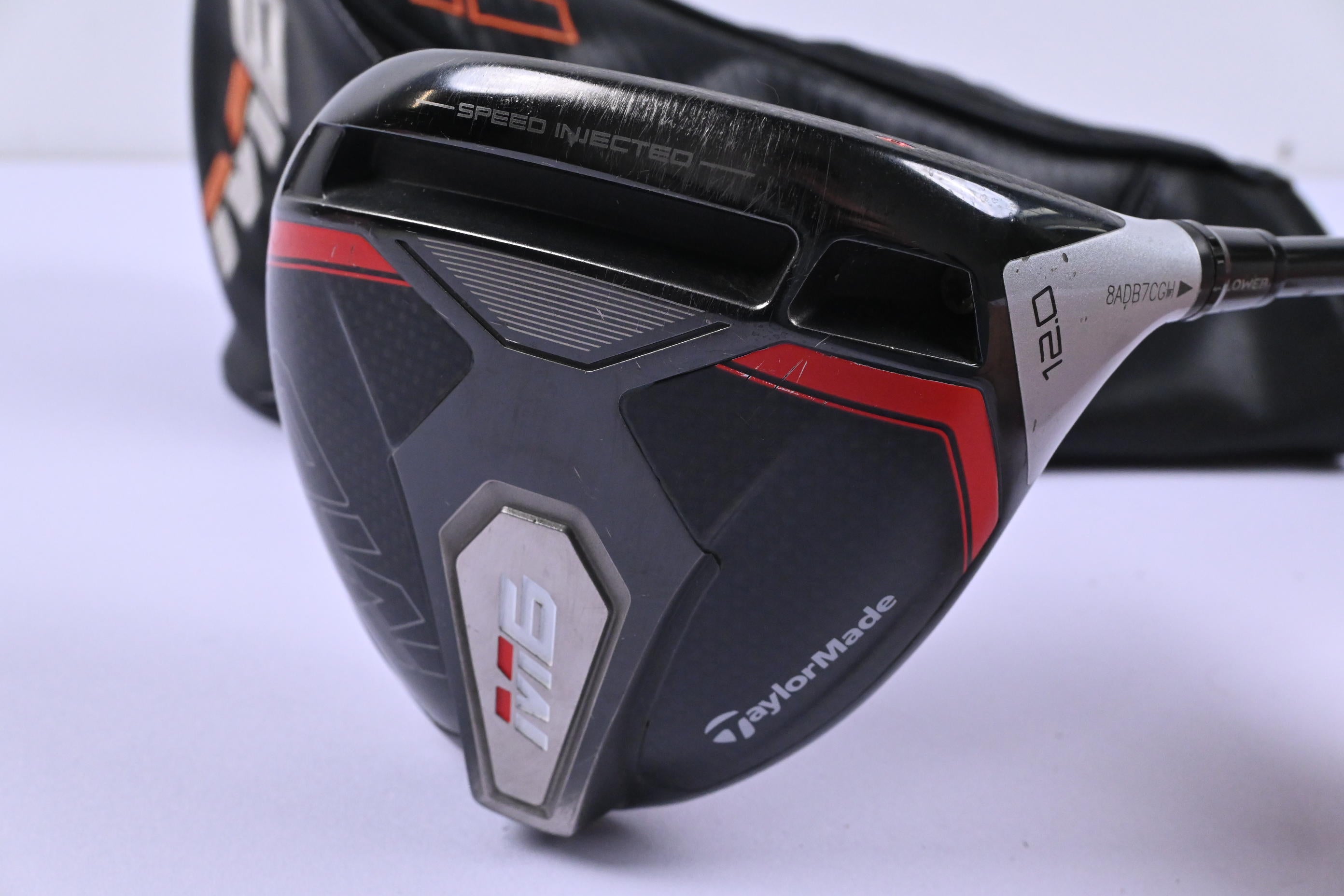 Taylormade M6 Driver / 12 Degree / Stiff Flex Fujikura Atmos Orange 5 Shaft