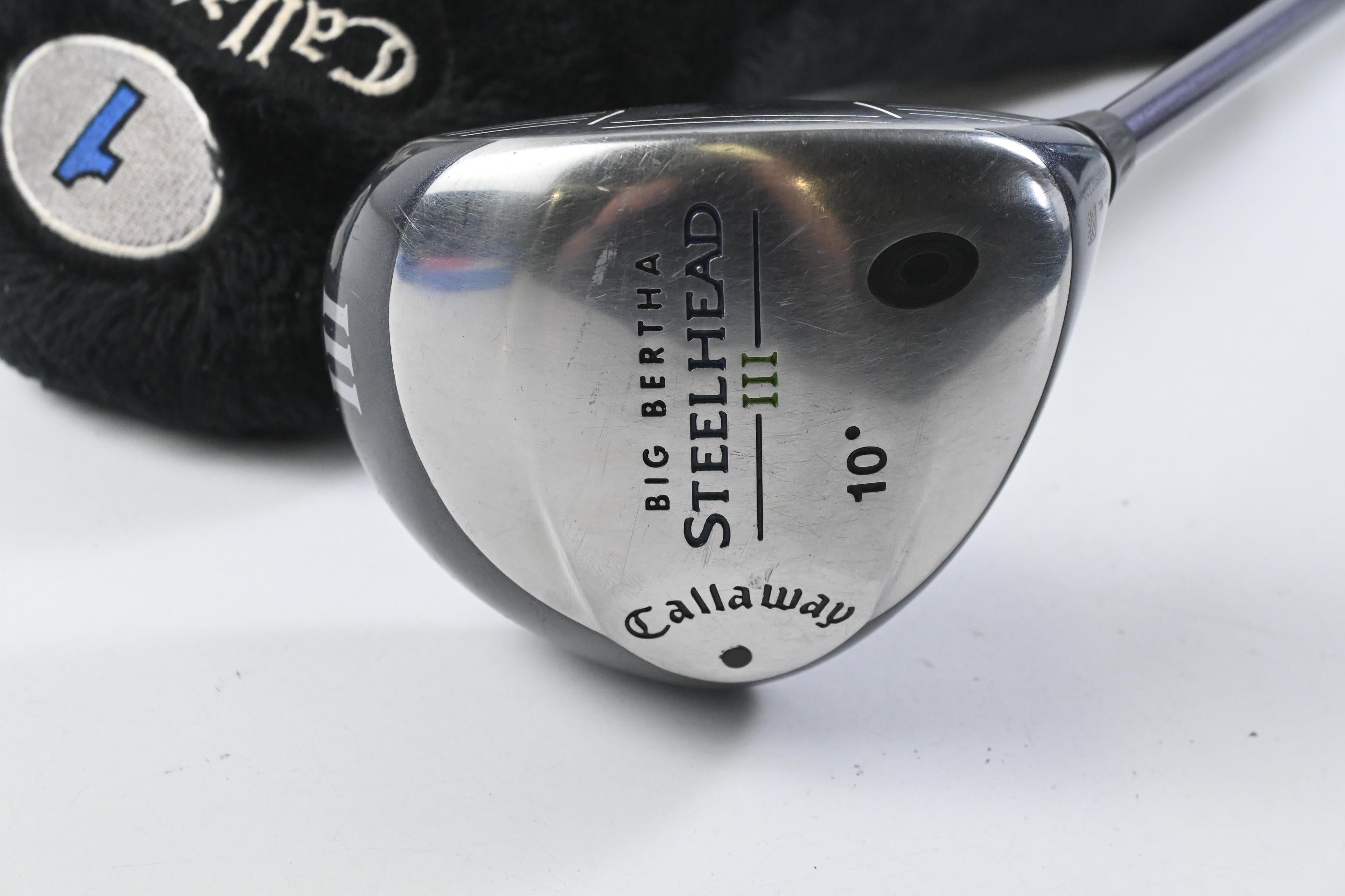 Callaway Steelhead III Driver / 10 Degree / Firm Flex System III Shaft