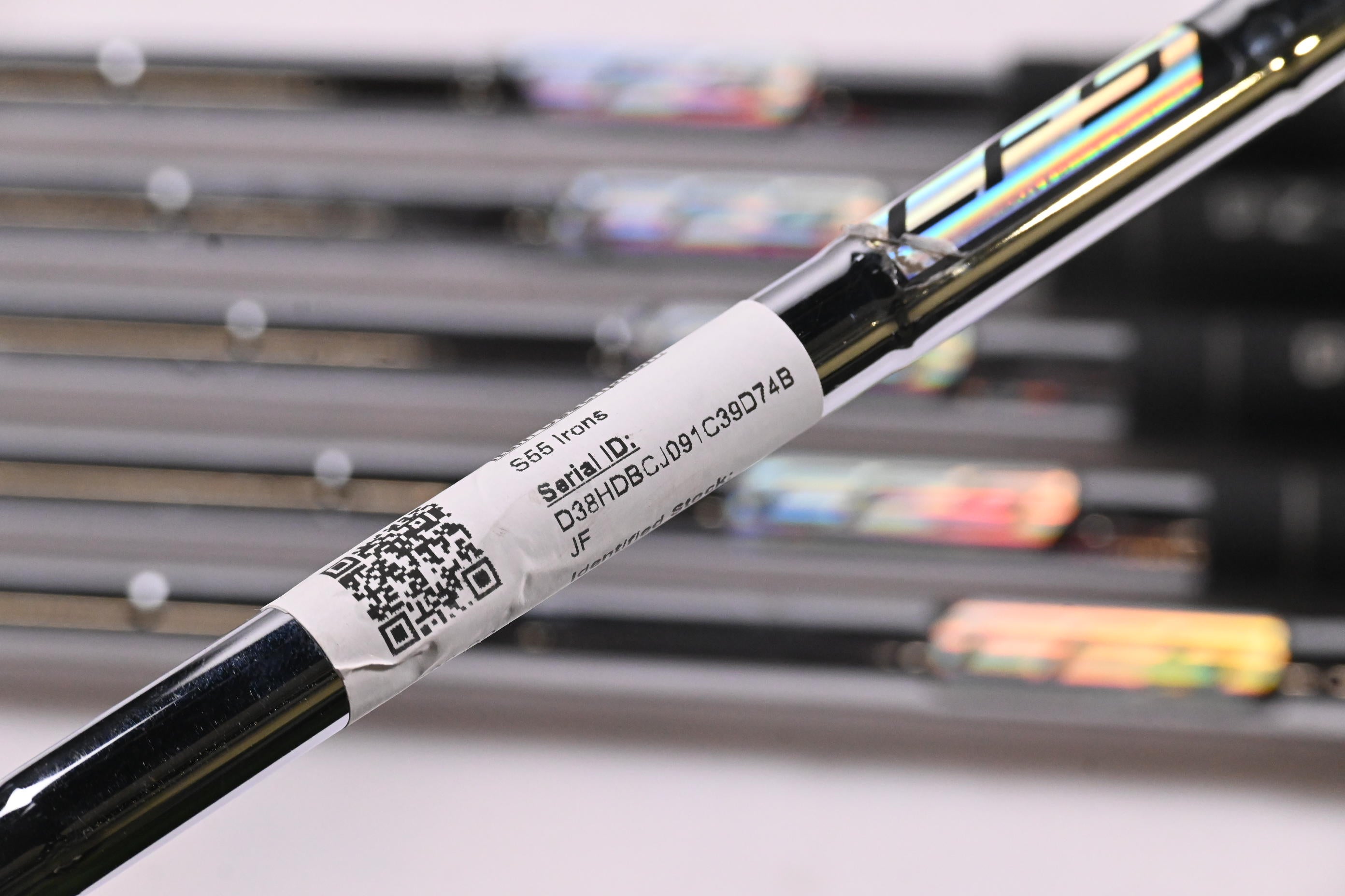 Ping S55 Irons / 5-PW / Black Dot / Regular Flex Ping CFS Shafts