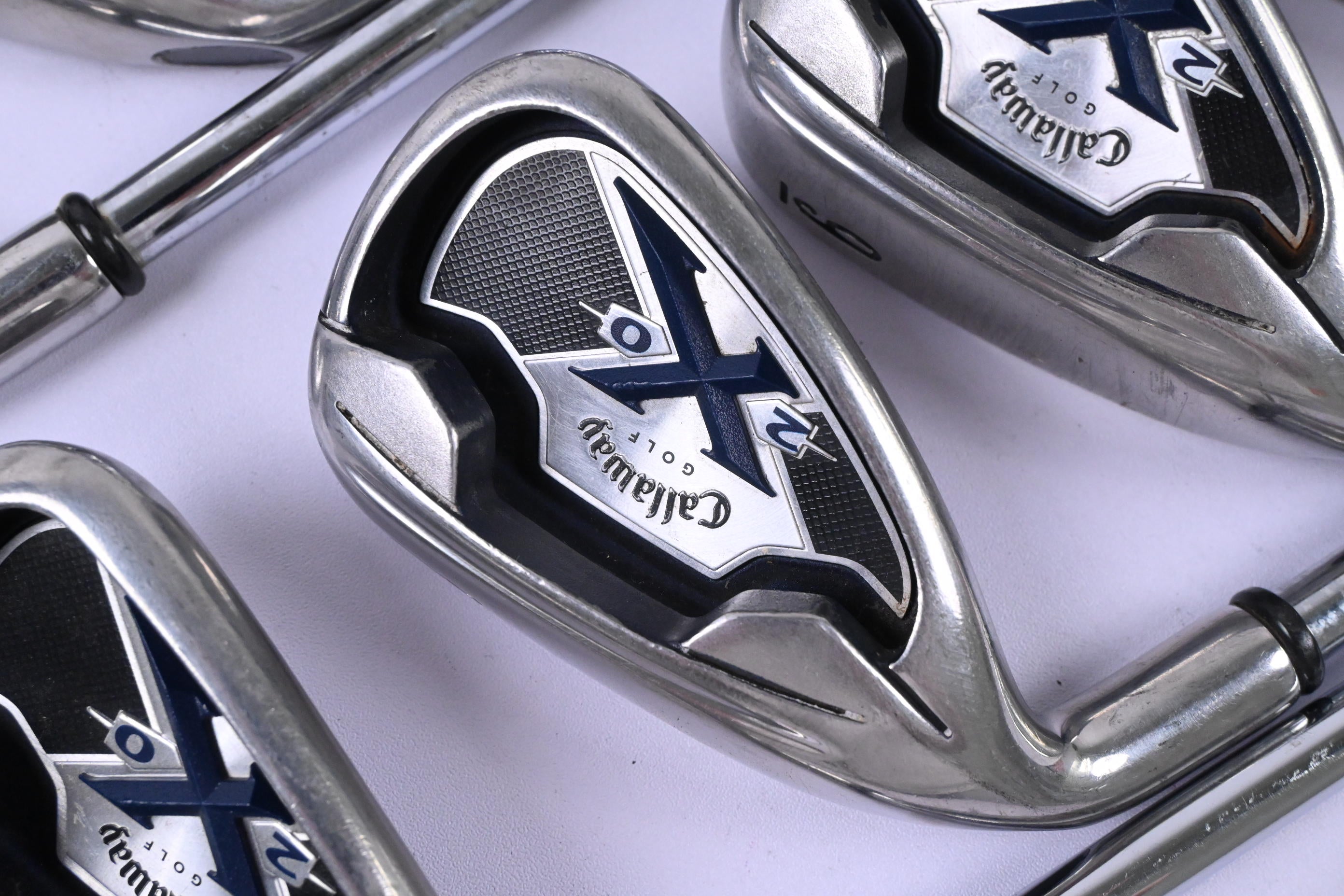 Left Hand Callaway X-20 Irons / 3-PW / Uniflex Callaway X-20 Shafts