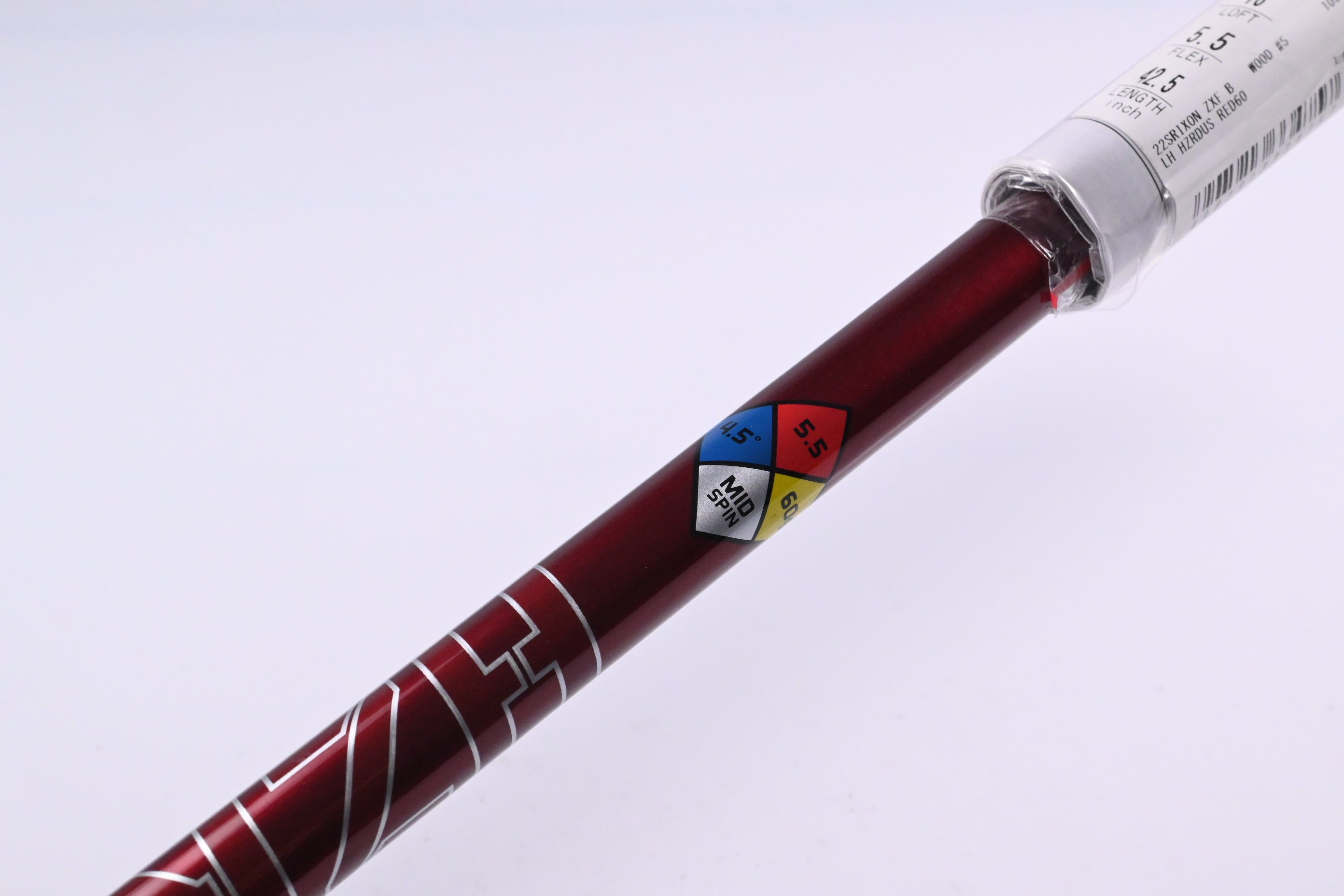 Left Hand Srixon ZX MK II #5 Wood / 18 Degree / Regular Flex Hzrdus Smoke RDX