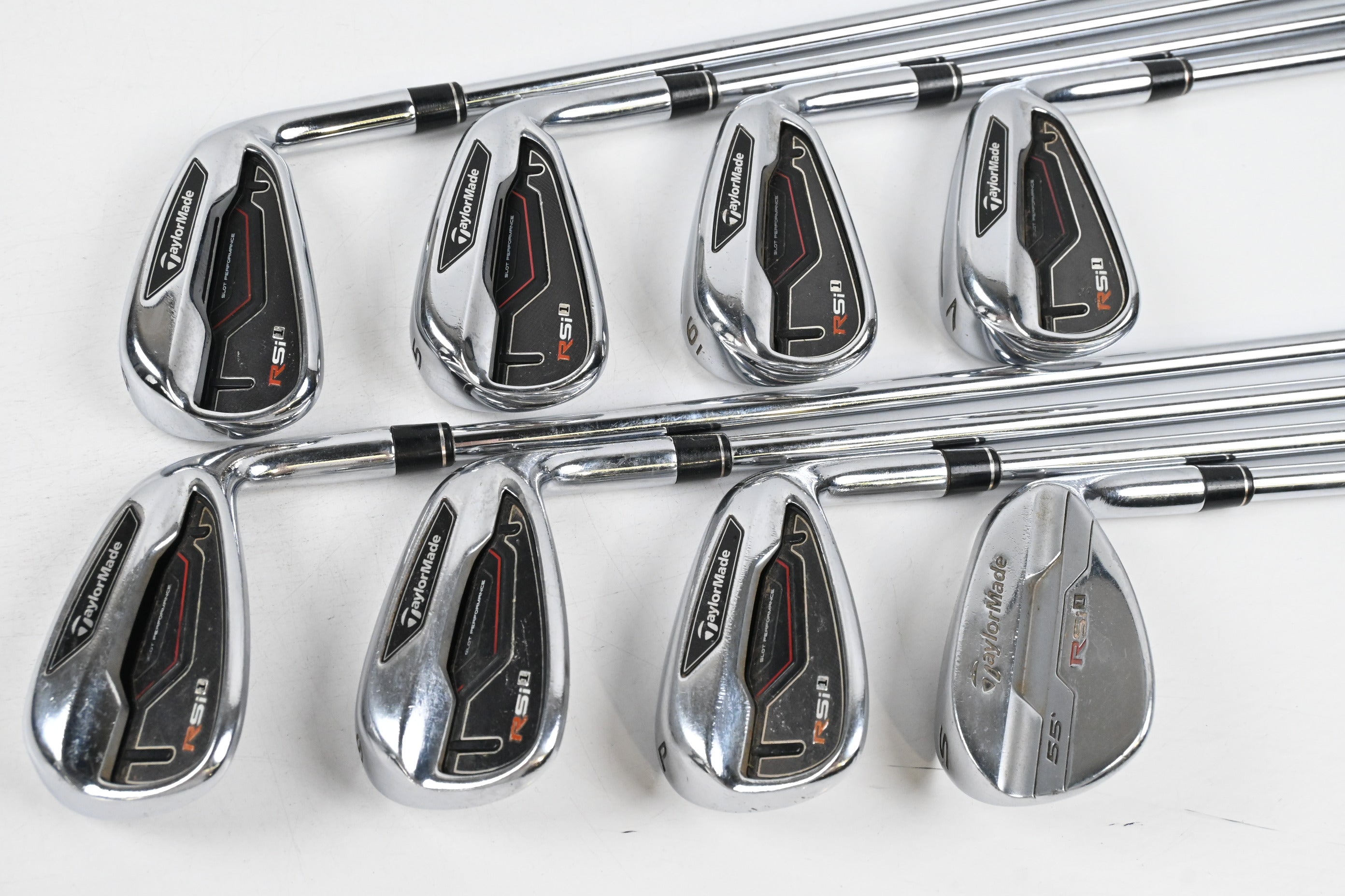 Taylormade RSi1 Irons / 4-PW+SW / Regular Flex REAX 90 Shafts