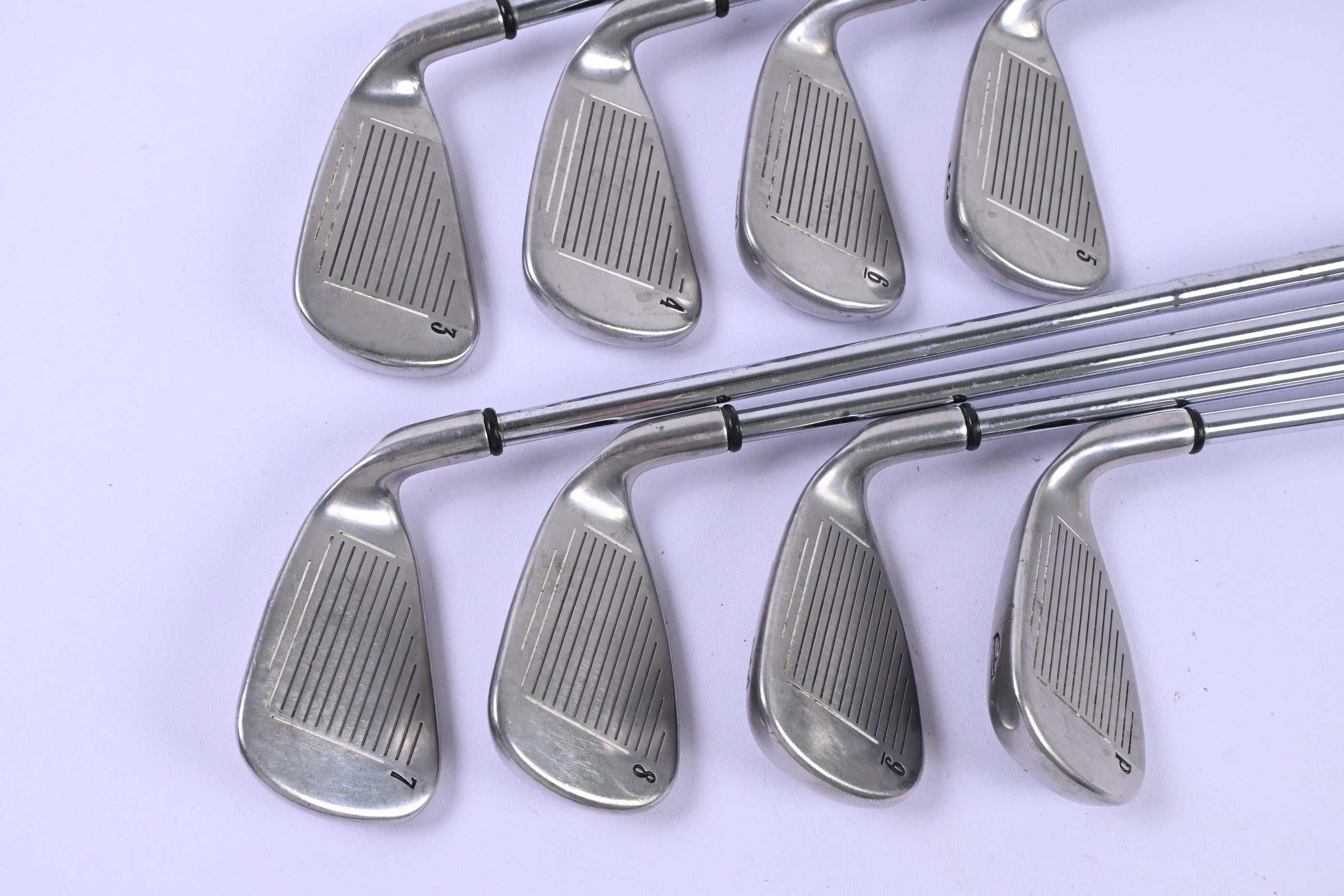 Left Hand Callaway X-20 Irons / 3-PW / Uniflex Callaway X-20 Shafts