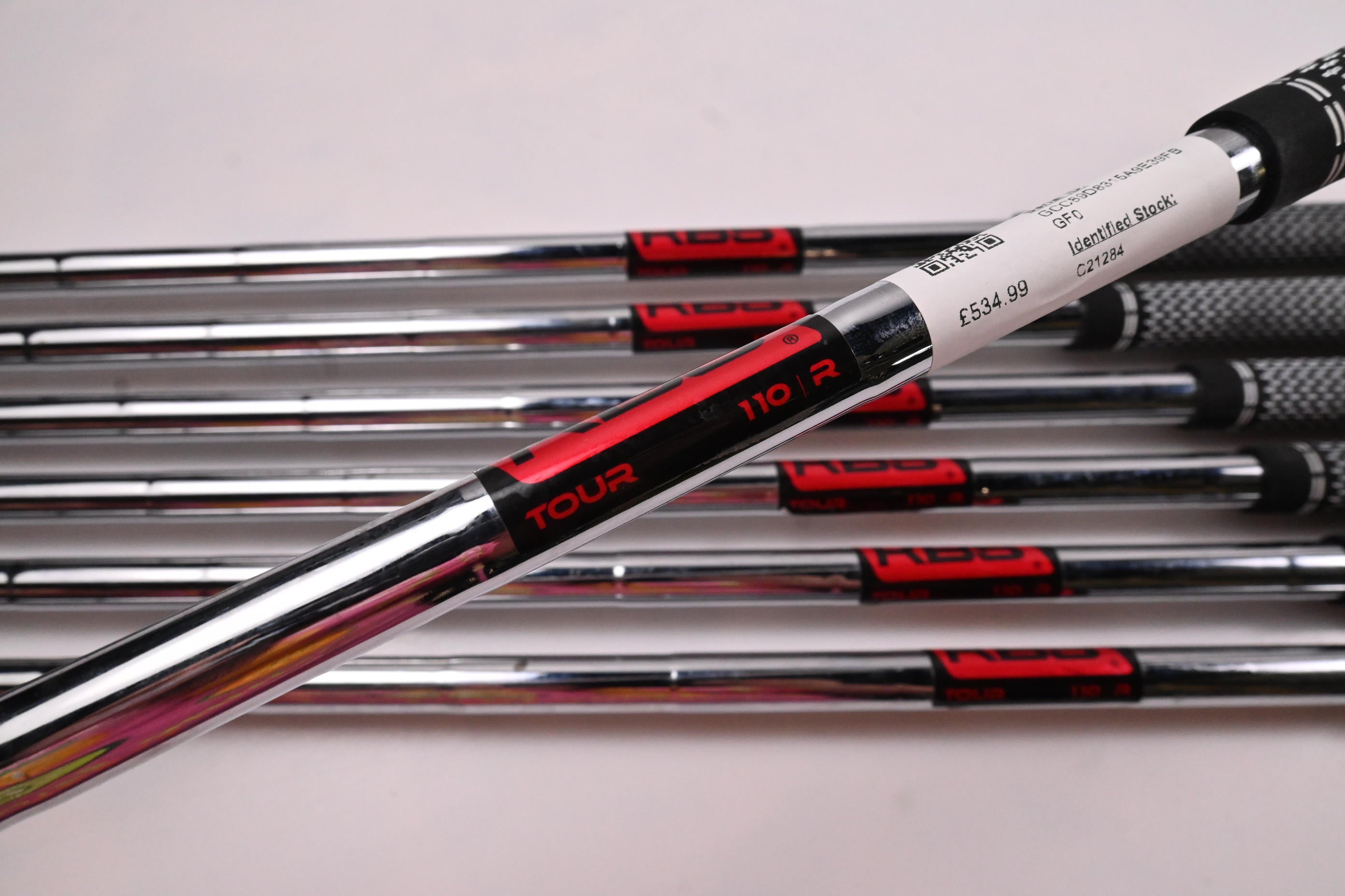 Mizuno Pro 223 Irons / 4-PW / Regular Flex  KBS Tour 110 Shafts