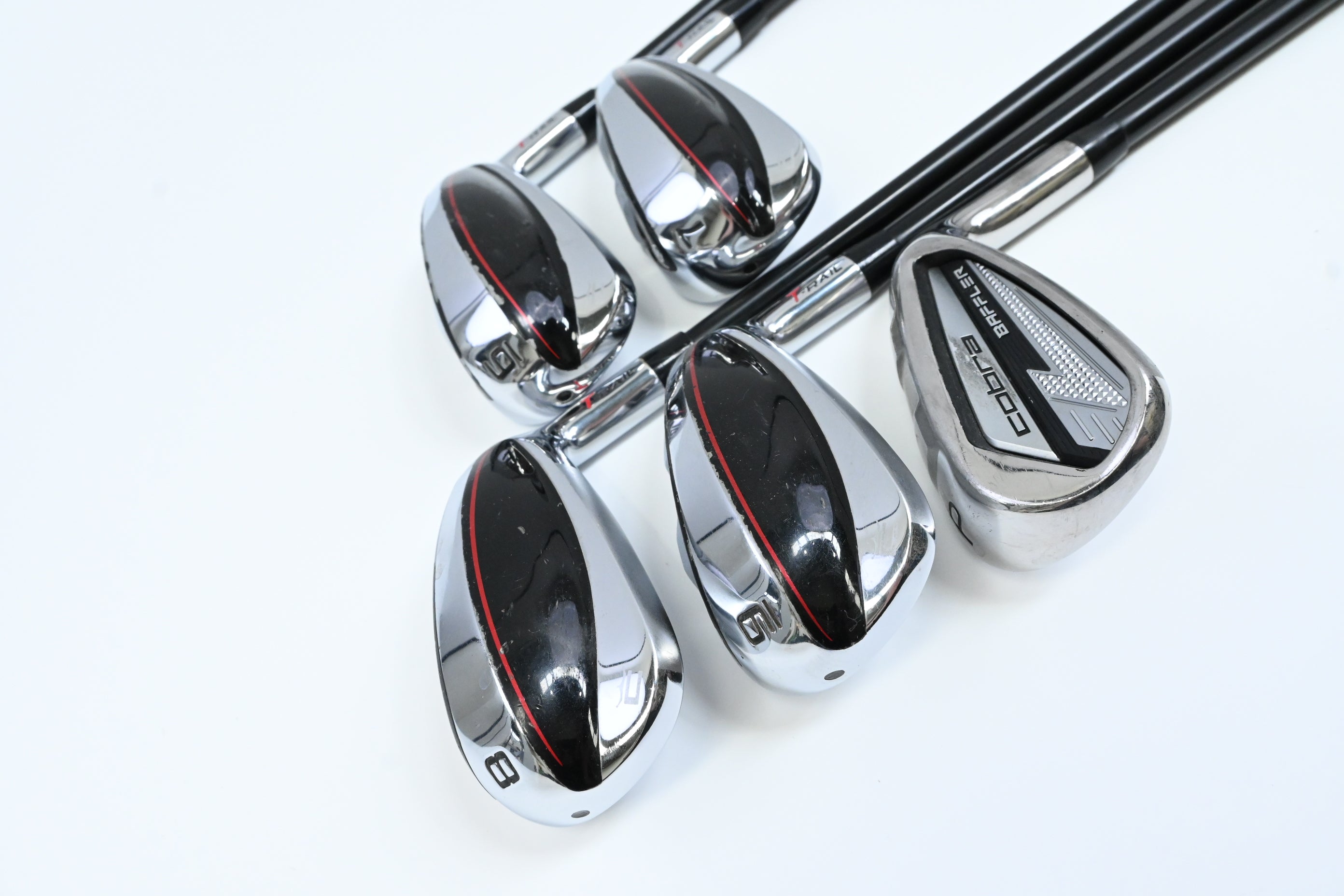 Cobra Baffler 2023/T-Rail Hybrid Combo Irons / 6-PW / Regular Flex KBS PGI 75