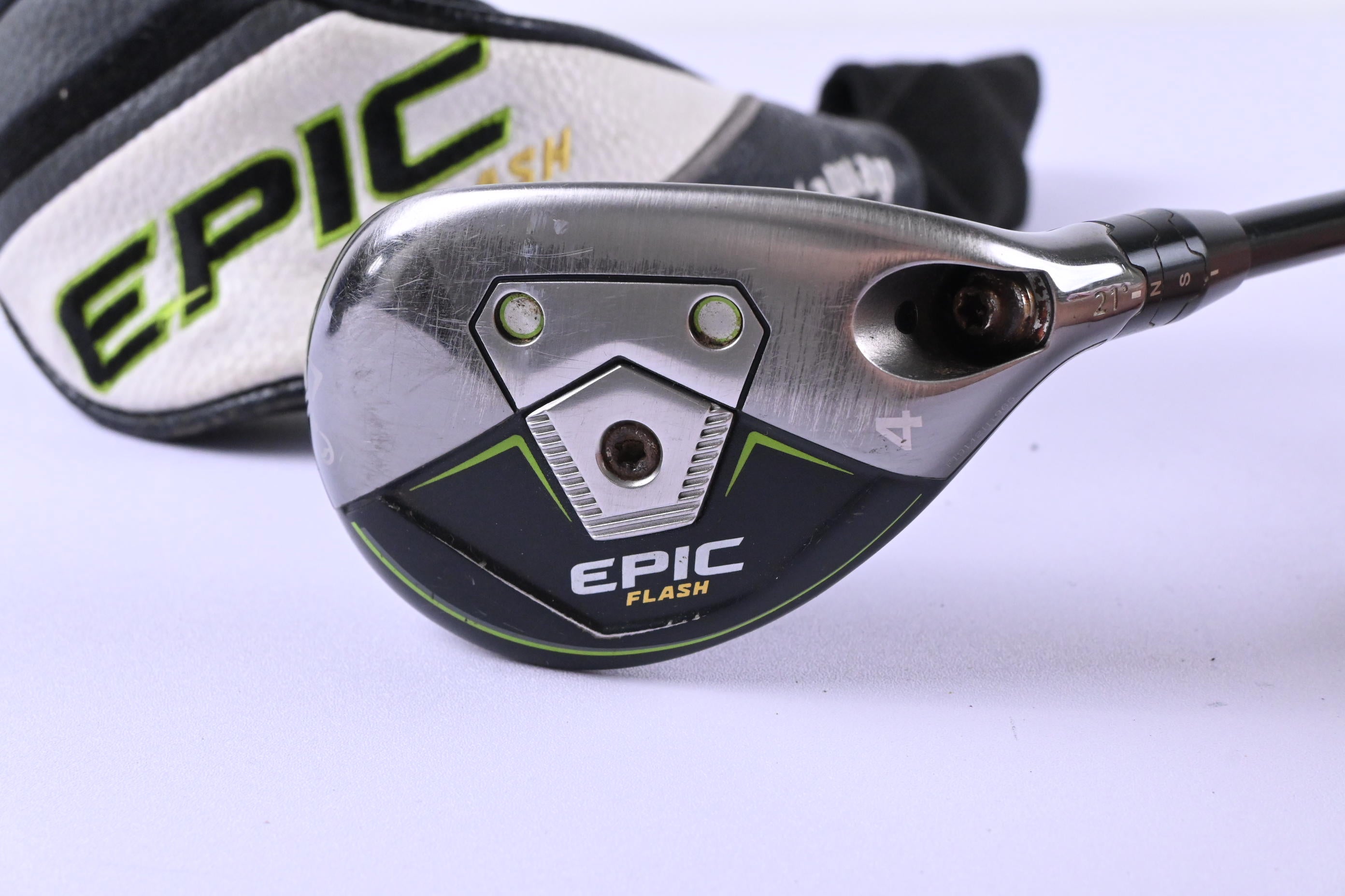Callaway Epic Flash #4 Hybrid / 21 Degree / Senior Flex Tensei AV Silver 60