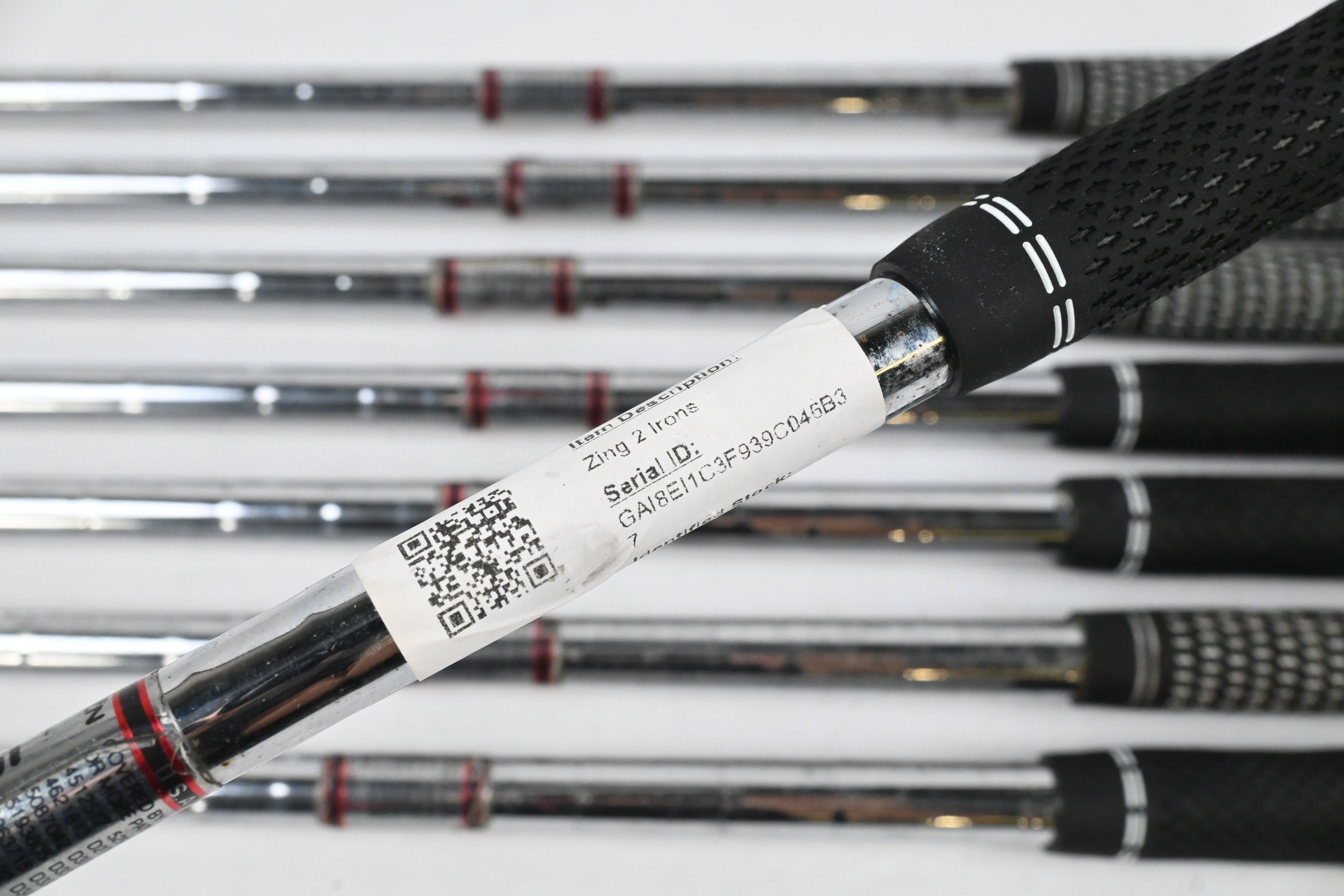 Ping Zing 2 Irons / 3-PW / Black Dot / Stiff Flex Ping JZ Shafts