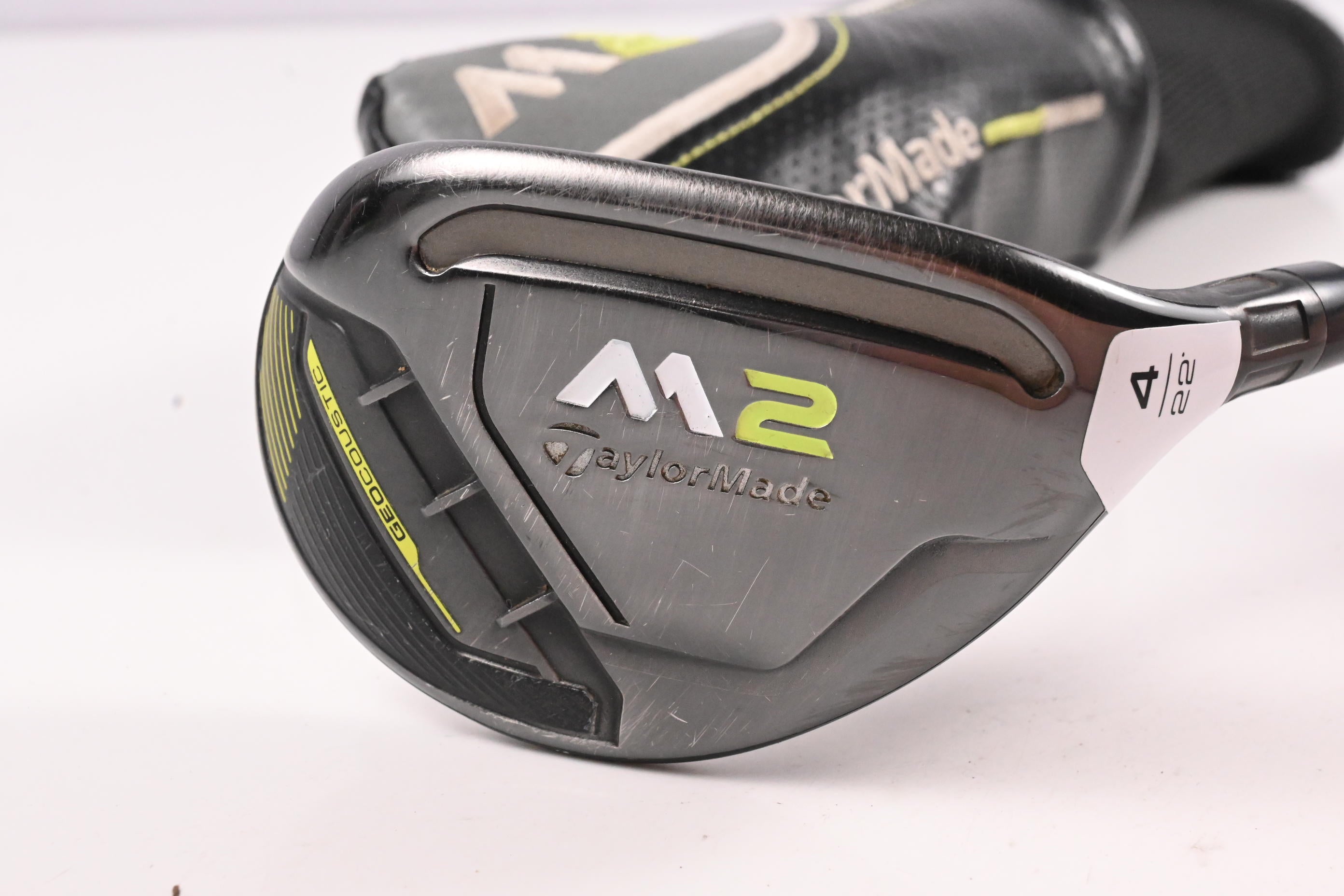 Taylormade M2 2017 #4 Hybrid / 22 Degree / Regular Flex Taylormade Reax 65 Shaft