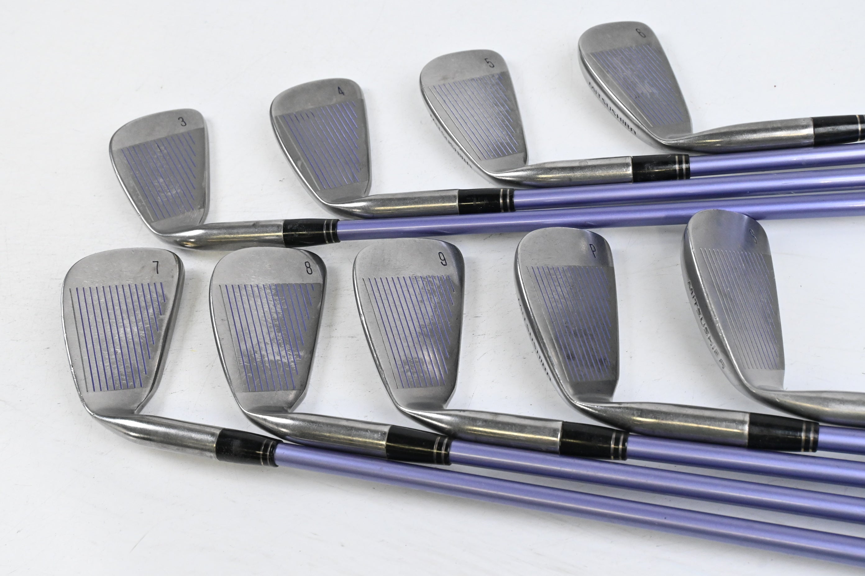 Ladies Mitsushiba Stealth Irons / 3-PW+SW / Ladies Flex Mitsubishi Power Cache
