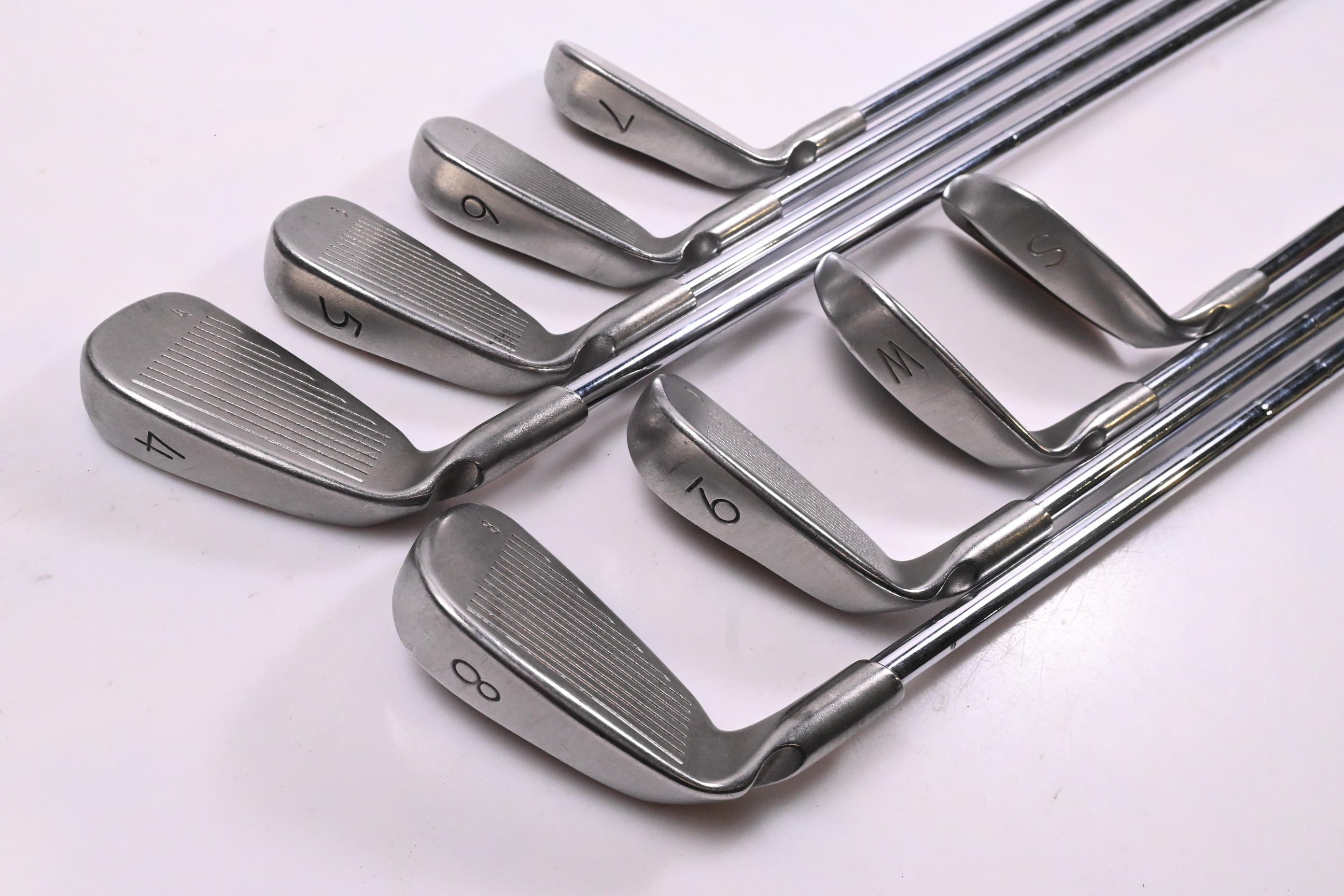 Ping i3 Irons / 4-PW+SW / Blue Dot / Stiff Flex Ping Cushin JZ Red Shafts