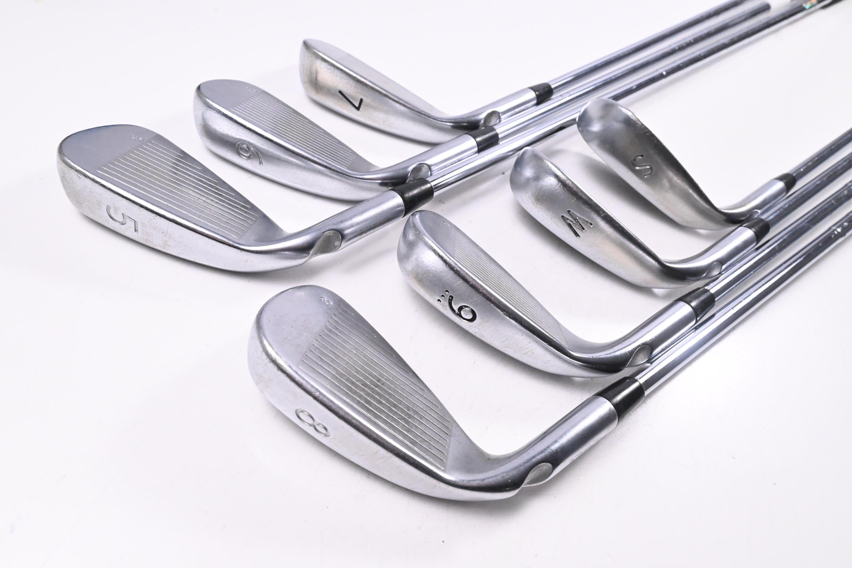 Ping G400 Irons / 5-PW+SW / Red Dot / Senior Flex Ping CFS Distance Shafts