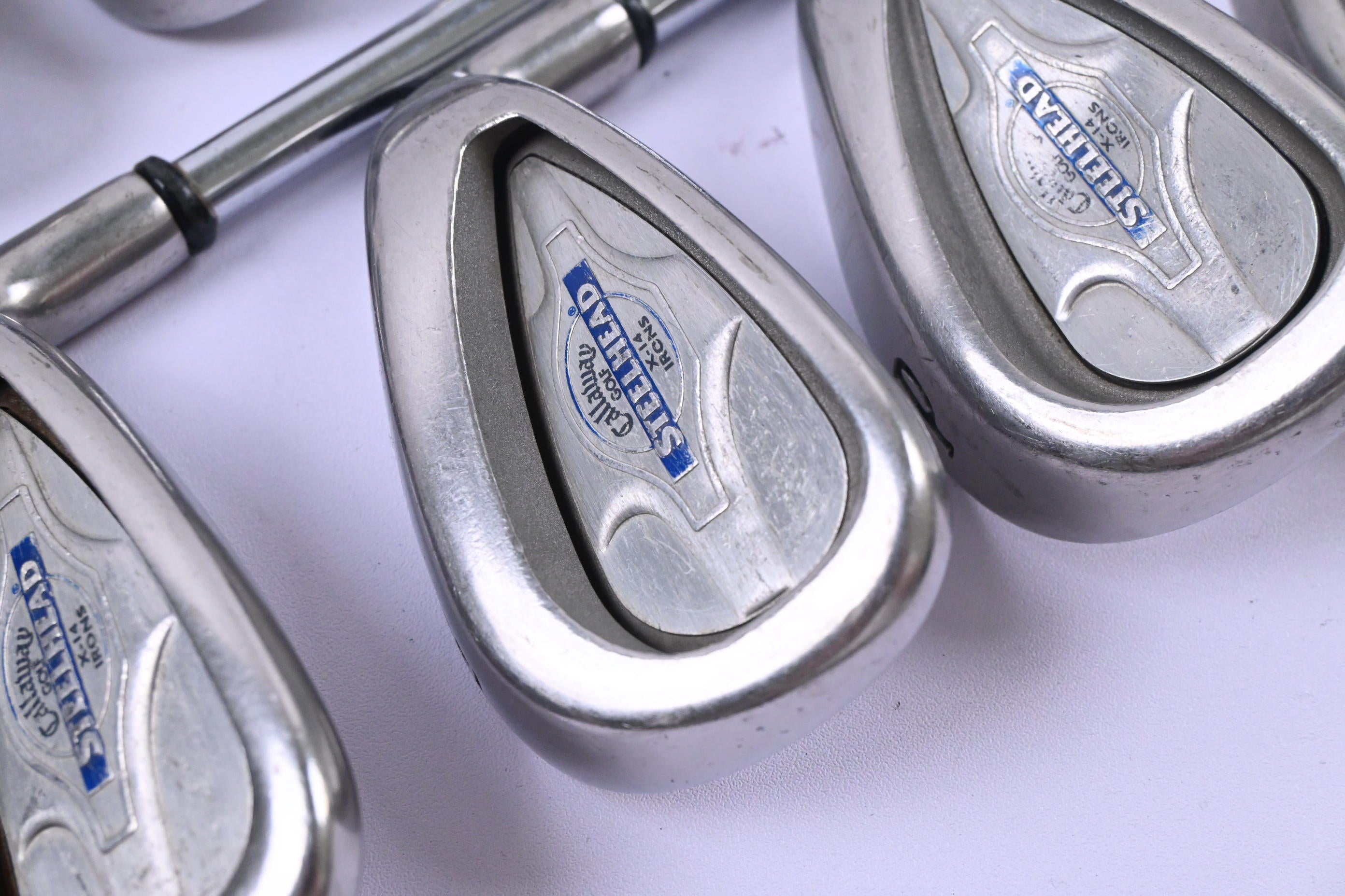 Callaway X-14 Irons / 4-PW+SW / Uniflex Callaway Steelhead Shafts