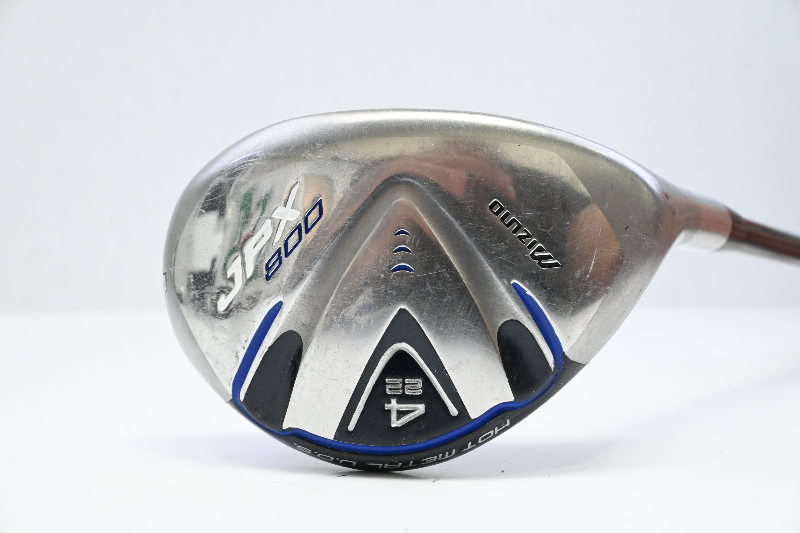 Mizuno JPX 800 #4 Hybrid / 22 Degree / Regular Flex Mizuno Exsar HS5 68 Shaft